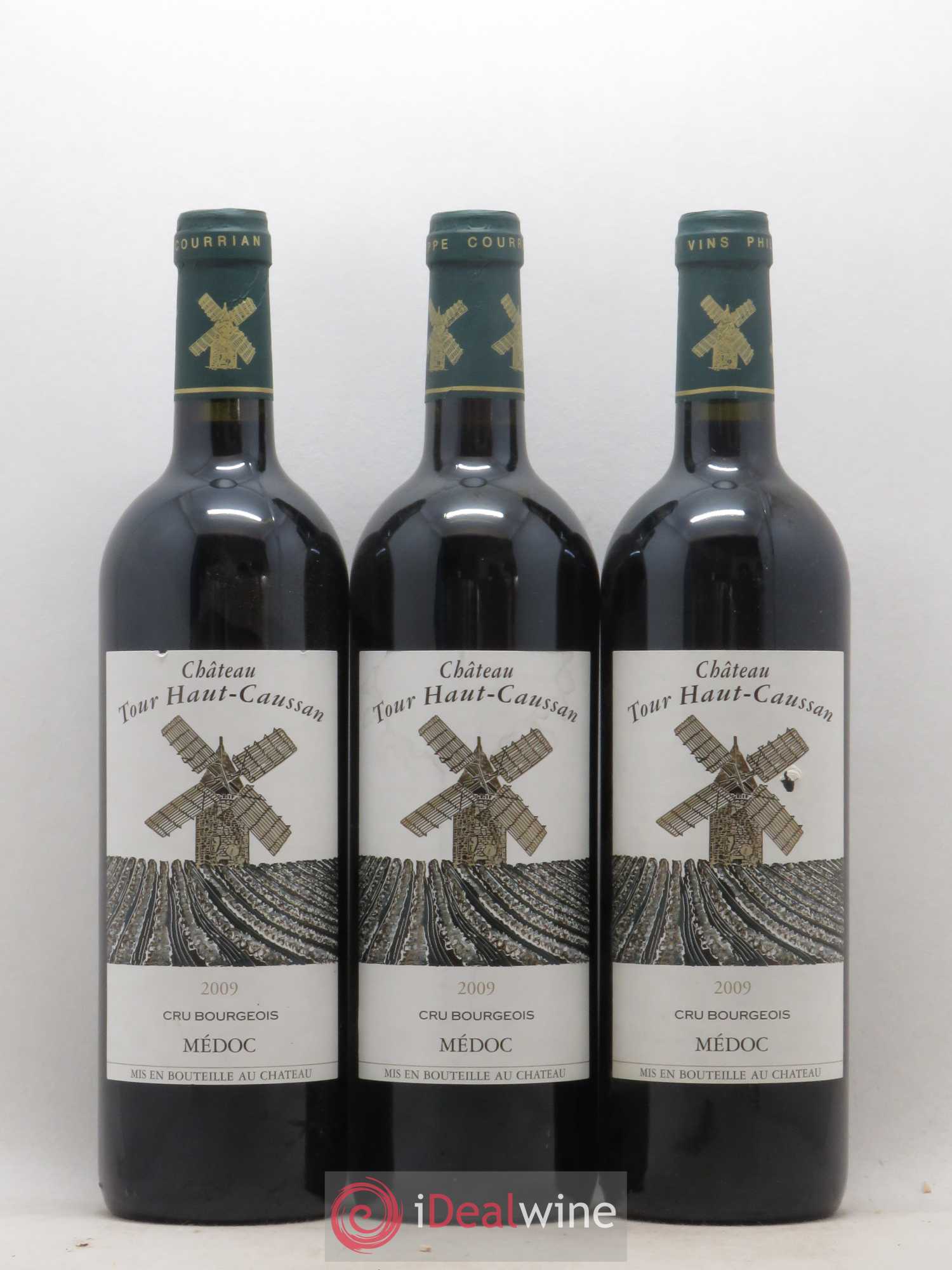 Château Tour Haut-Caussan Cru Bourgeois 2009 - Lot de 6 bouteilles - 1