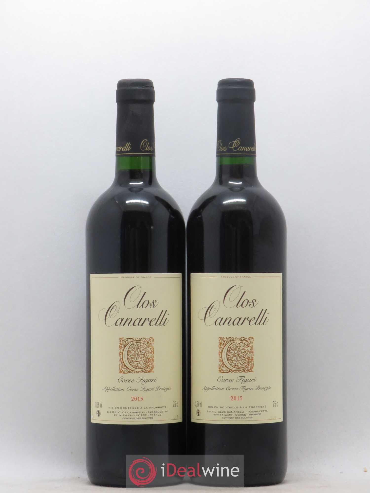 Figari Clos Canarelli 2015 - Lot de 2 bouteilles - 0