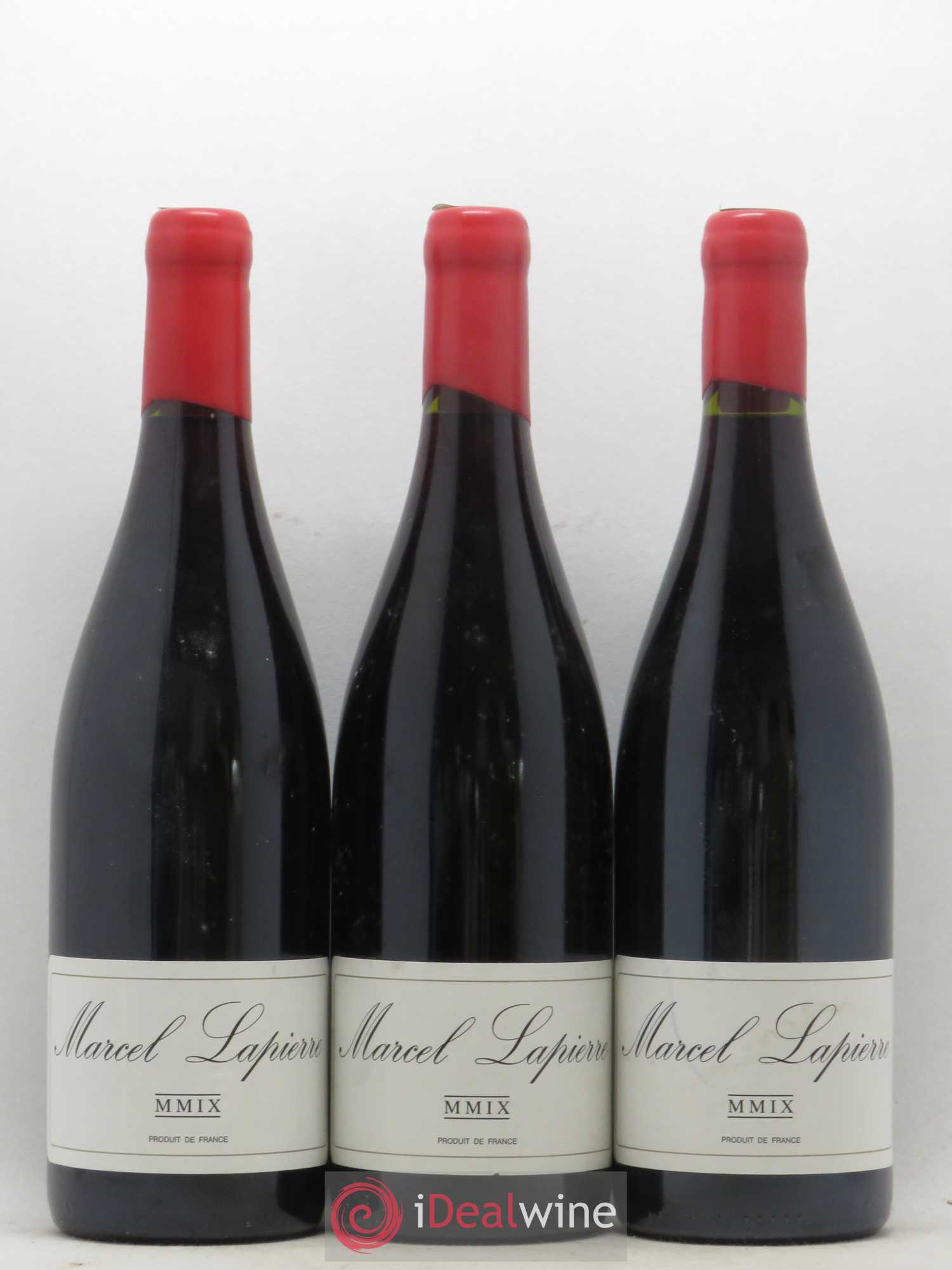Morgon Cuvée Marcel Lapierre Marcel Lapierre (Domaine) 2009 - Lot de 3 bouteilles - 0