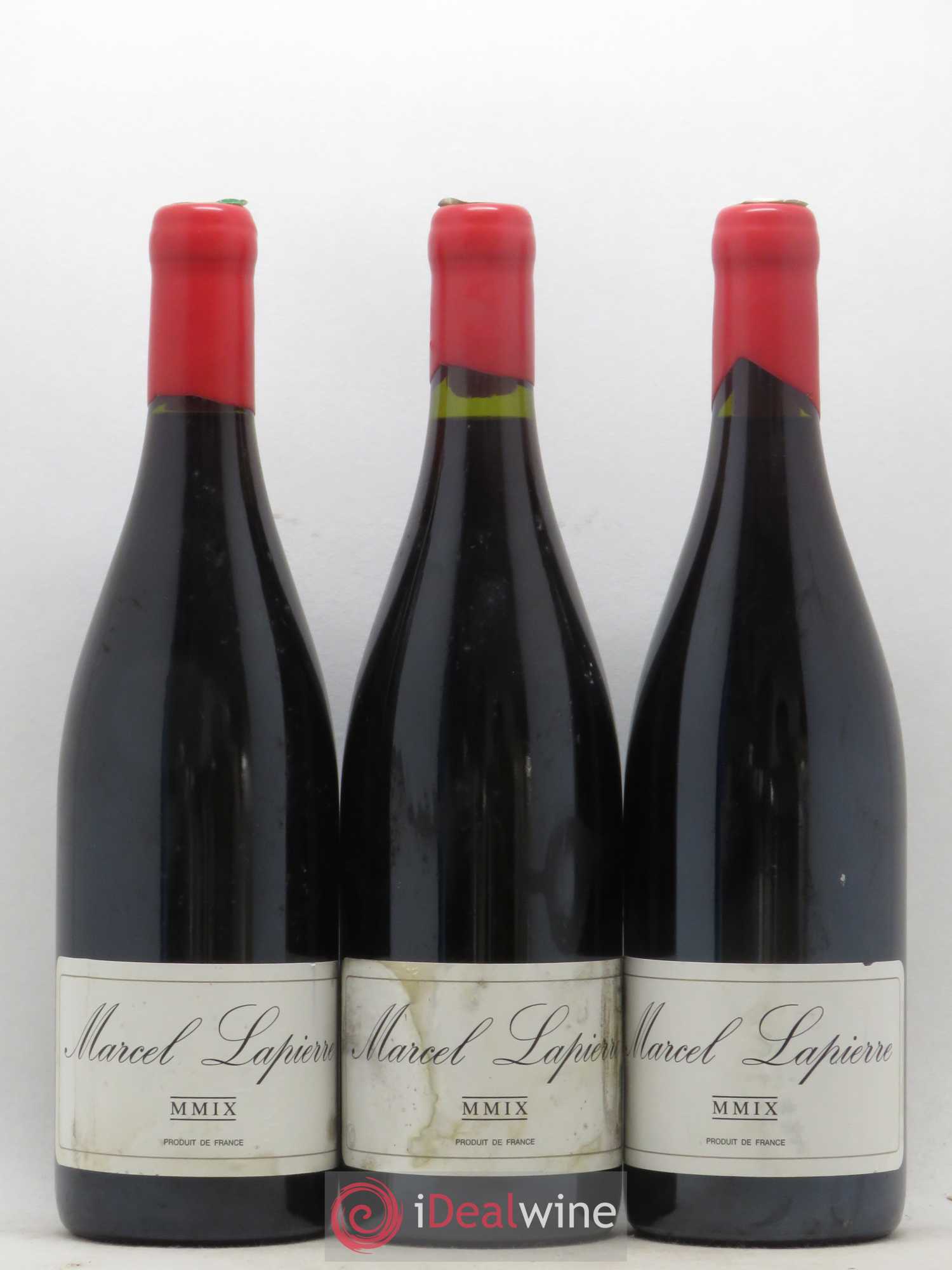 Morgon Cuvée Marcel Lapierre Marcel Lapierre (Domaine) 2009 - Lot de 3 bouteilles - 0