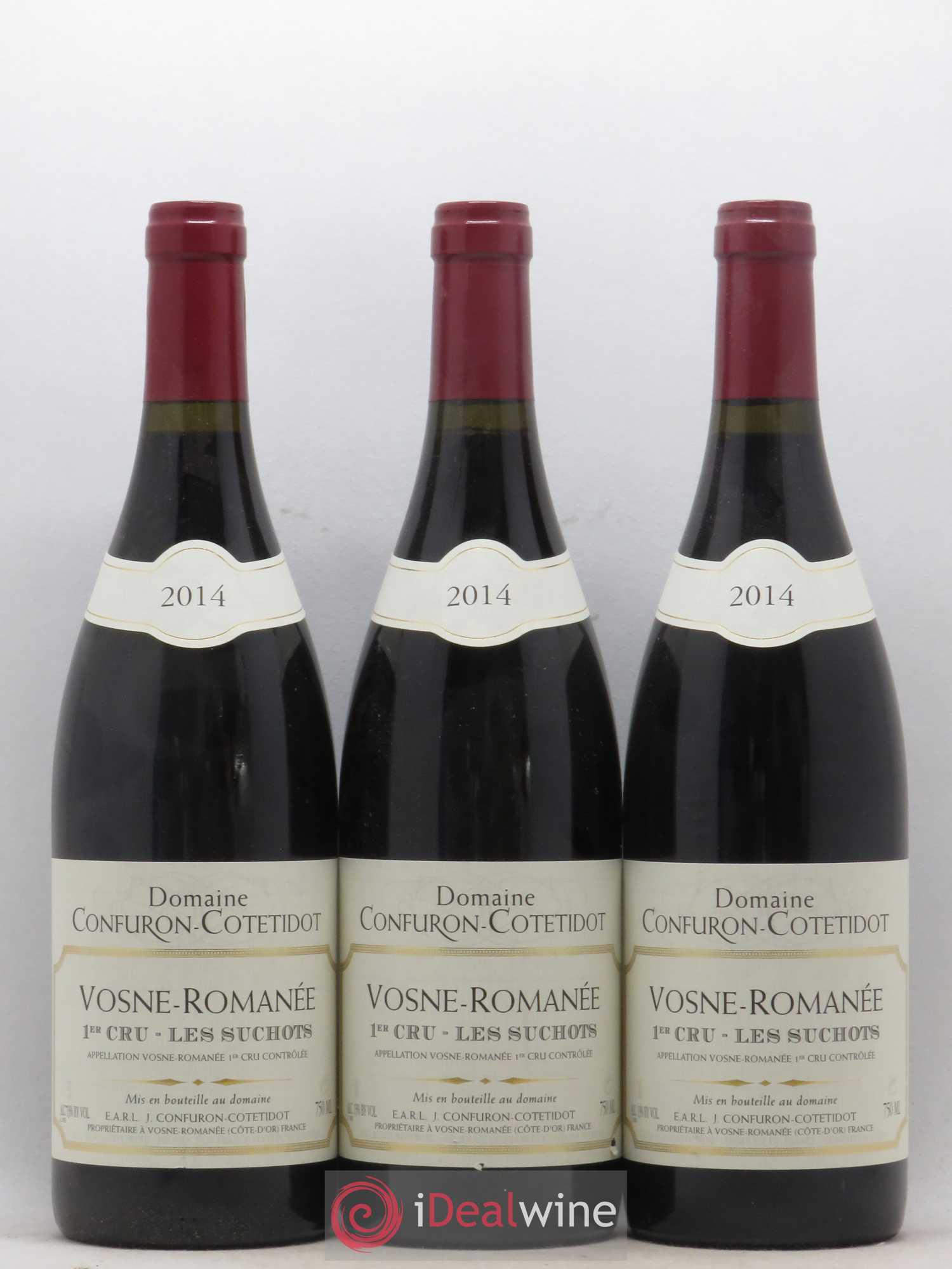 Vosne-Romanée 1er Cru Les Suchots Confuron-Cotetidot 2014 - Lot de 3 bouteilles - 0