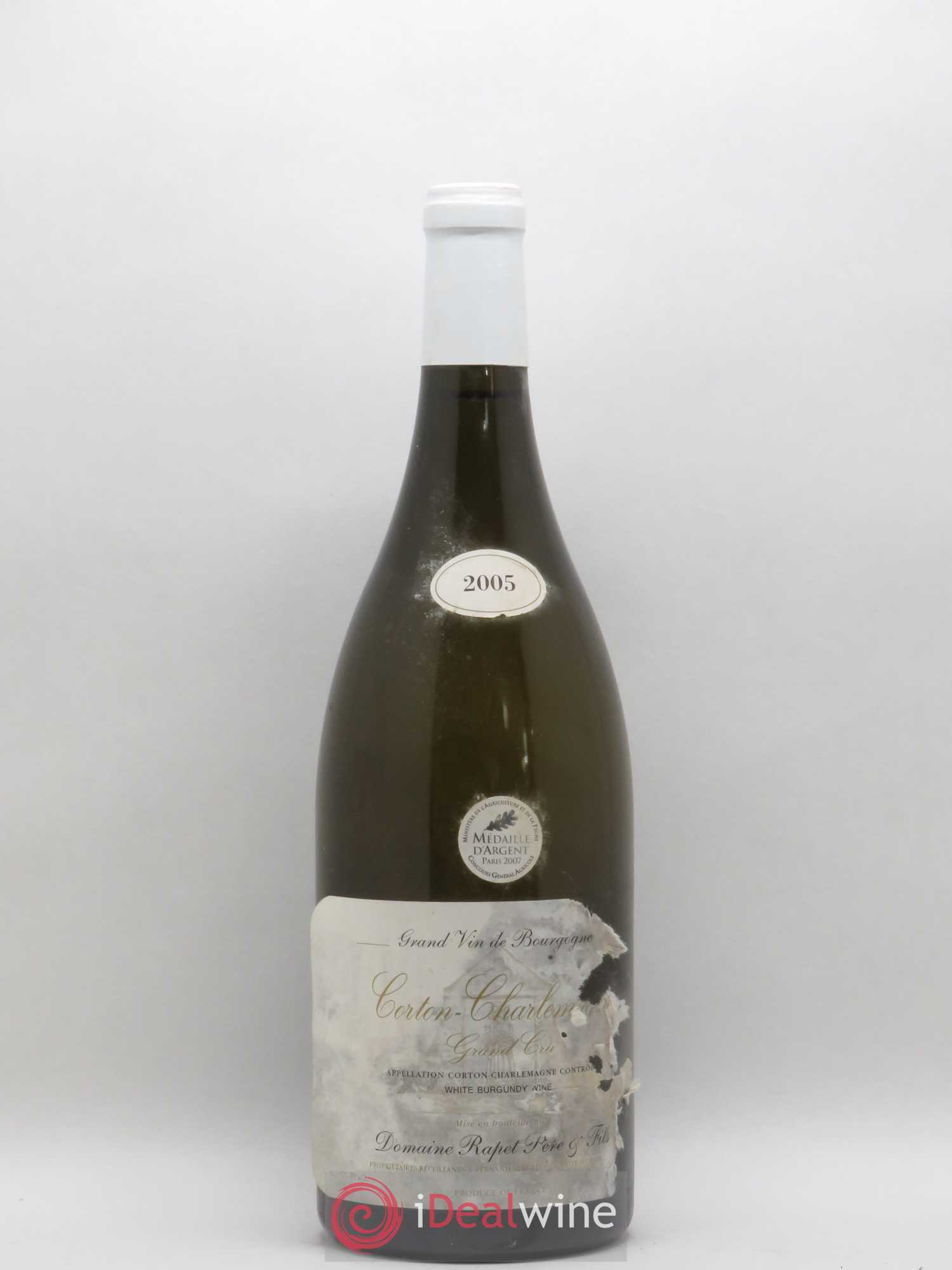 Corton-Charlemagne Grand Cru Rapet Père & Fils 2005 - Lot de 1 magnum - 0