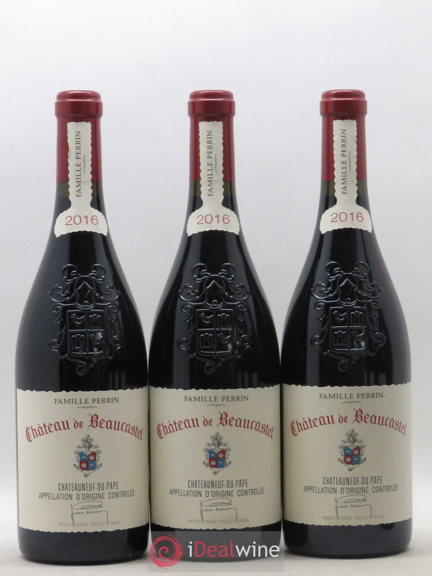 Châteauneuf-du-Pape Château de Beaucastel Famille Perrin 2016 - Lot de 6 bouteilles - 2