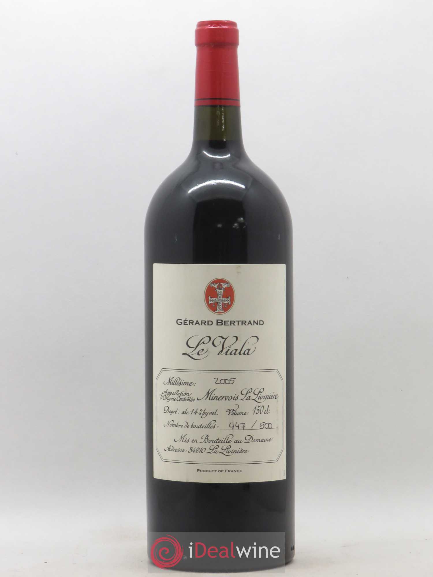 Minervois La Livinière Le Viala Gérard Bertrand 2005 - Lot de 1 magnum - 0