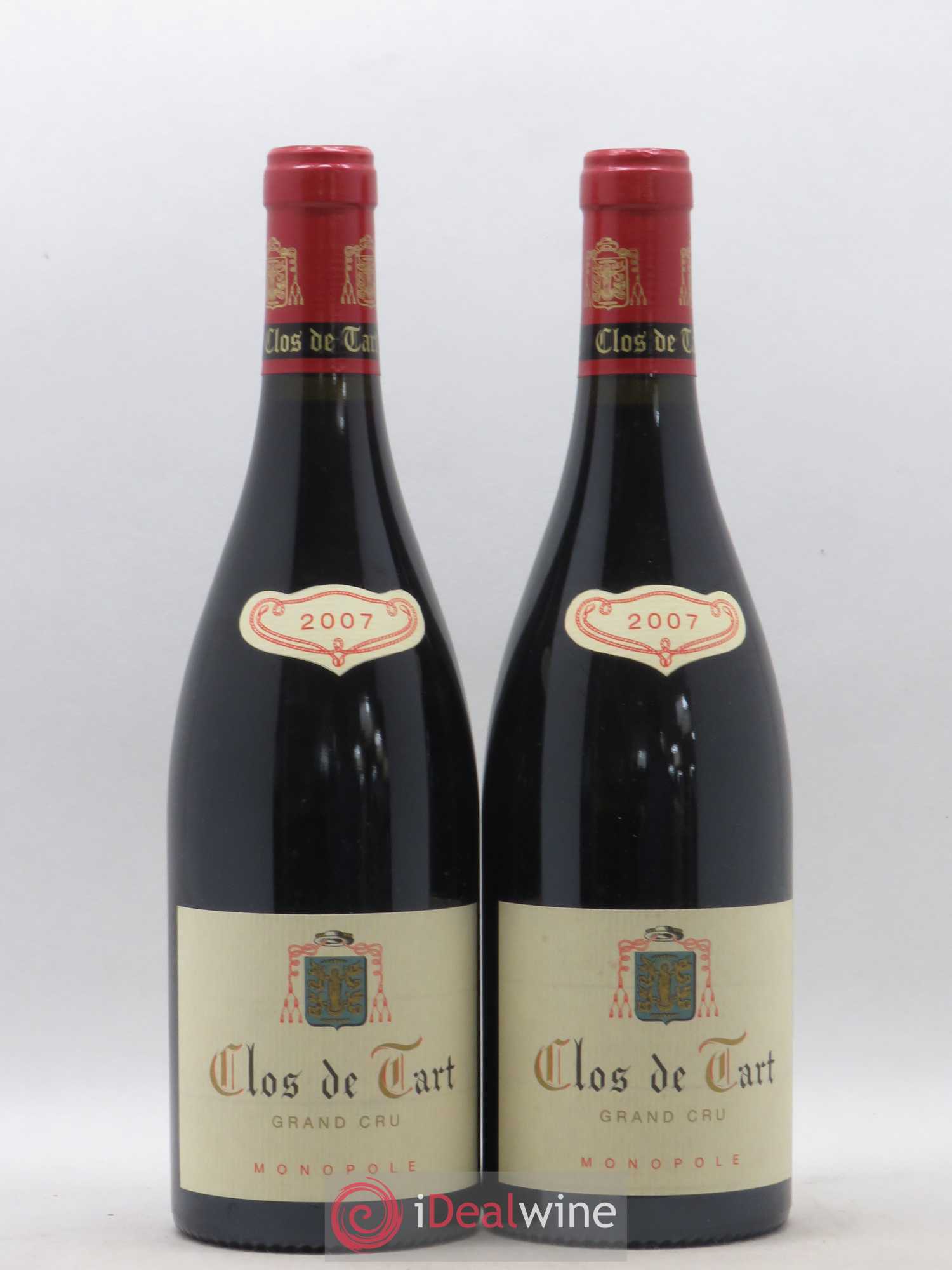 Clos de Tart Grand Cru Clos de Tart 2007 - Lot de 2 bouteilles - 0