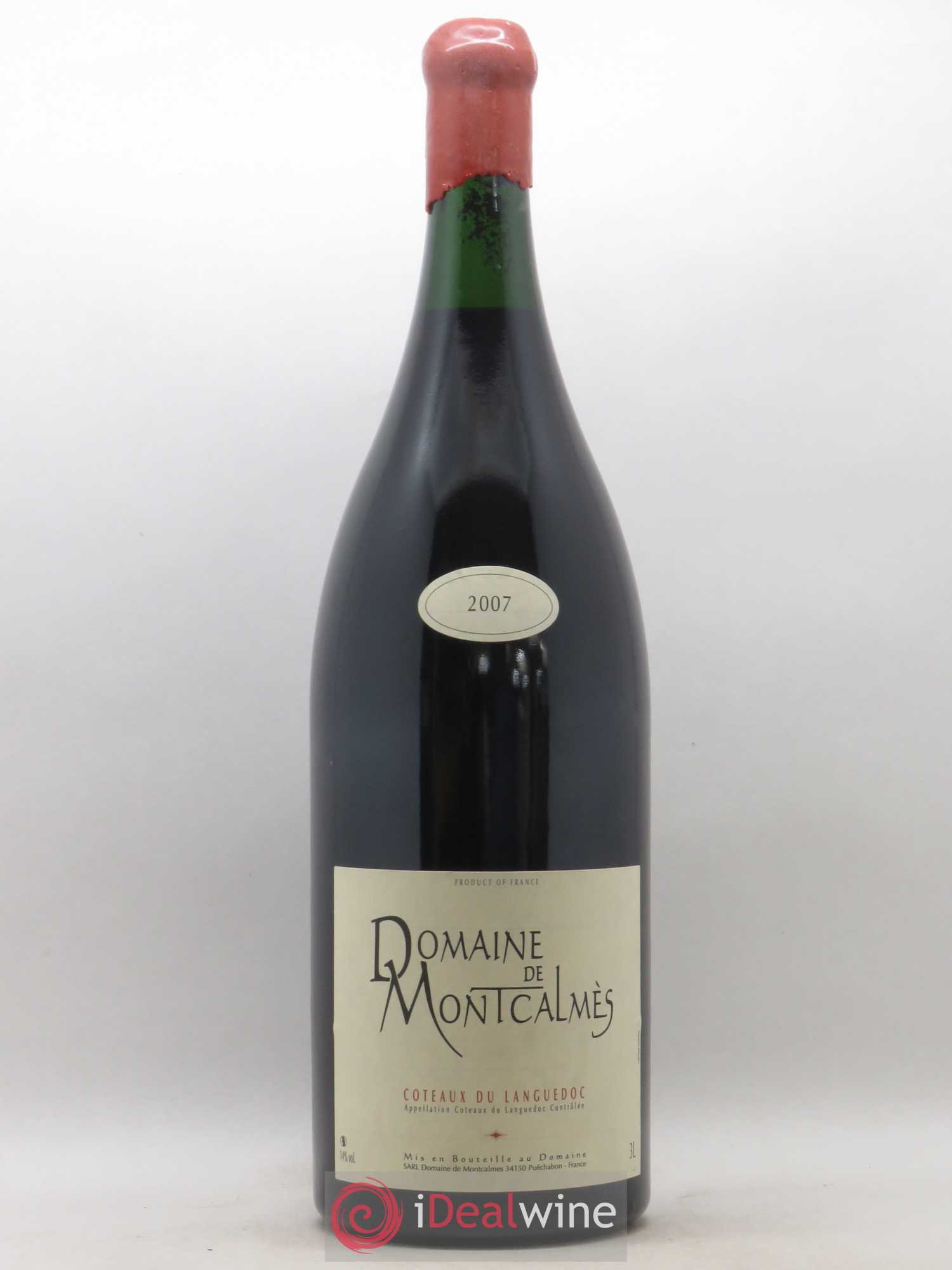 Terrasses du Larzac Domaine de Montcalmès Frédéric Pourtalié 2007 - Lot de 1 double magnum - 0