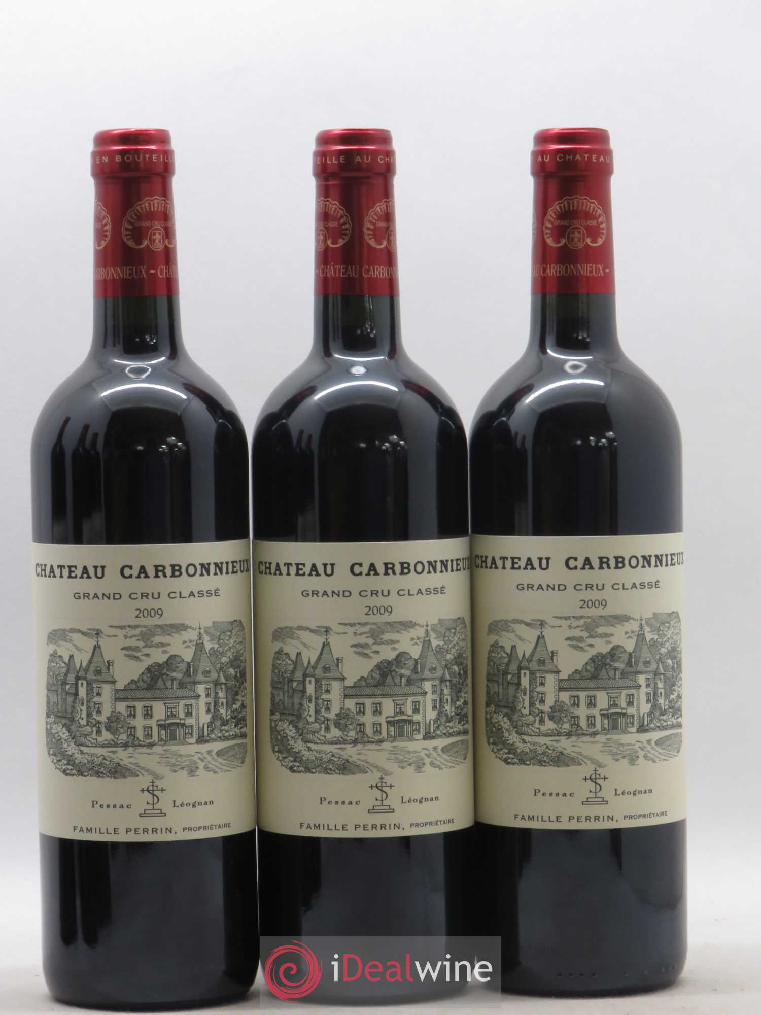 Château Carbonnieux Cru Classé de Graves 2009 - Lot de 6 bouteilles - 1
