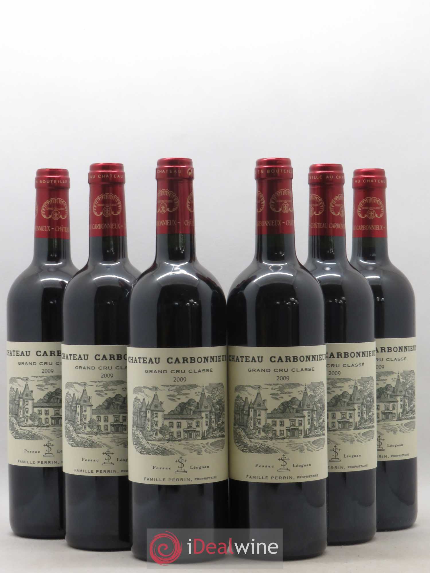 Château Carbonnieux Cru Classé de Graves 2009 - Lot de 6 bouteilles - 0