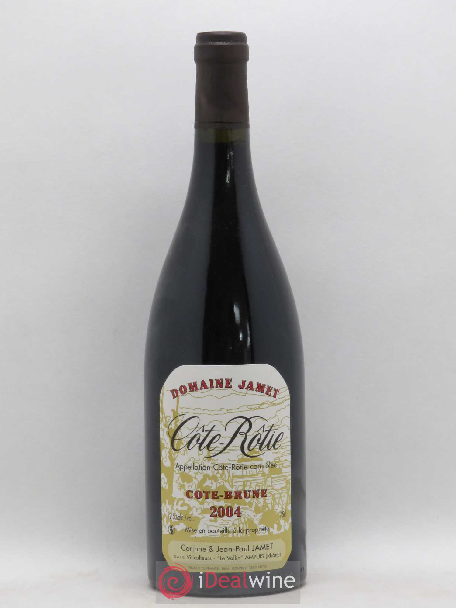 Côte-Rôtie Côte Brune Jamet (Domaine) 2004 - Lot de 1 bouteille - 0