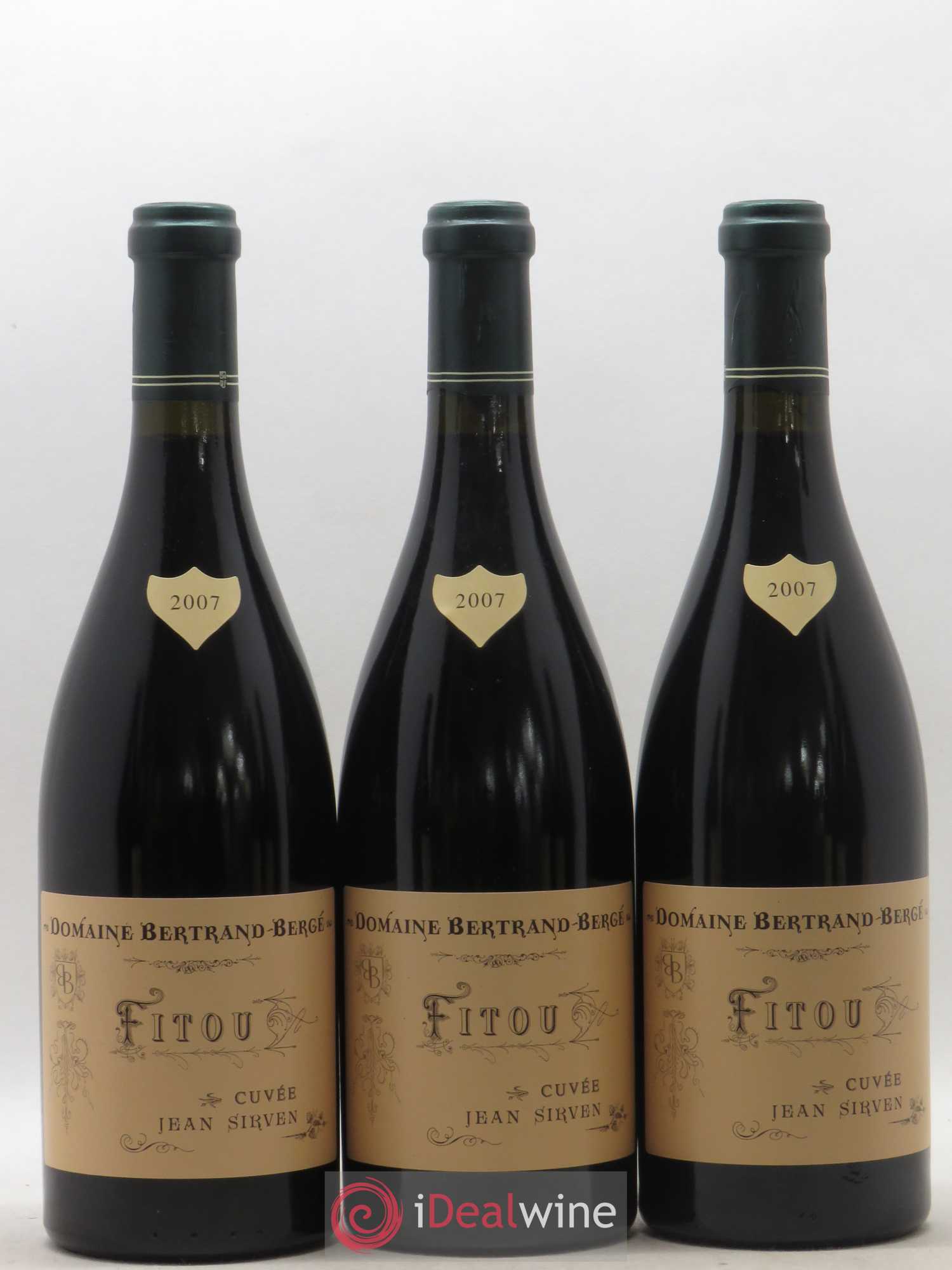 Fitou Cuvée Jean Sirven Bertrand Berge 2007 - Posten von 6 Flaschen - 2