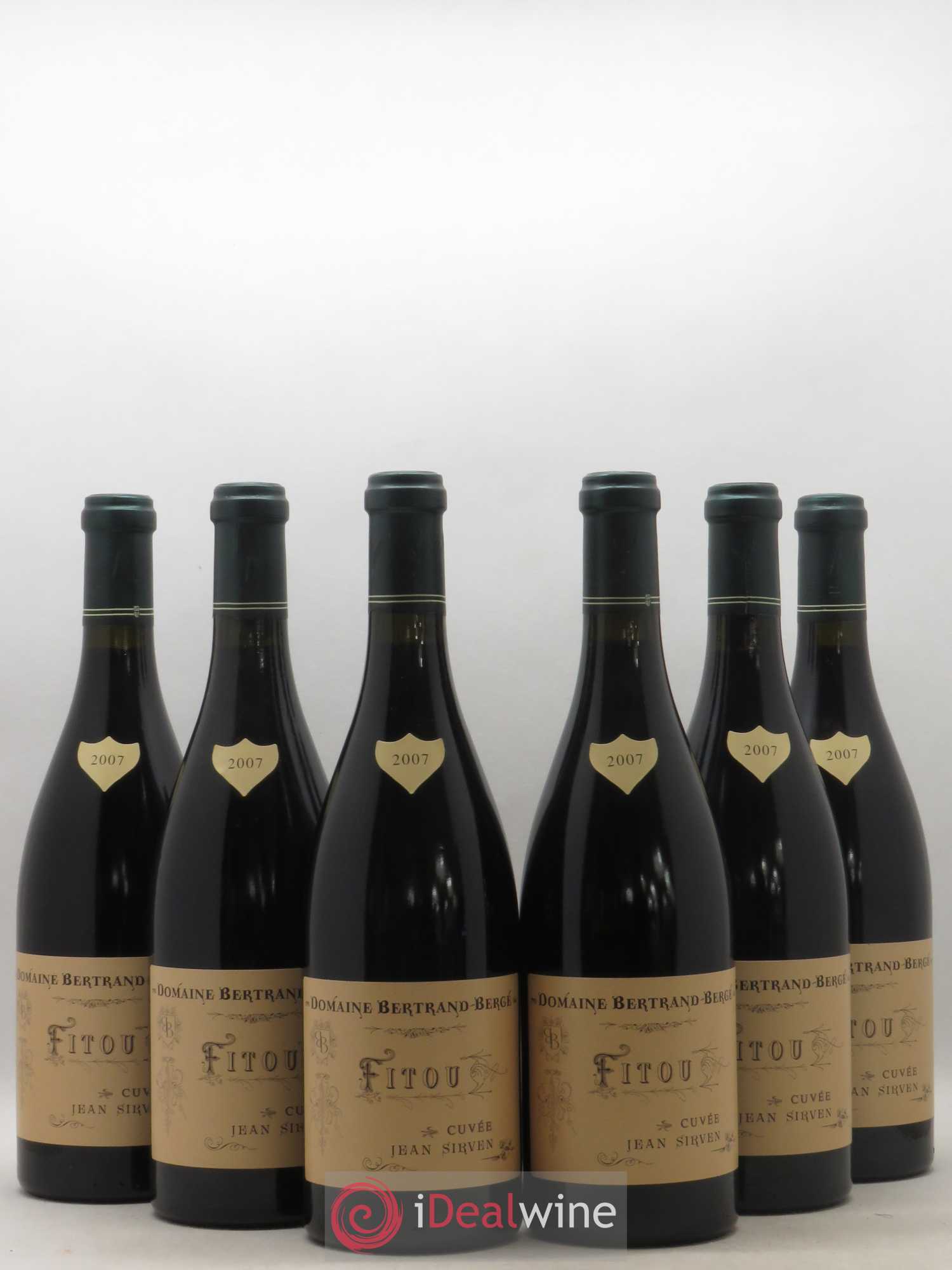 Fitou Cuvée Jean Sirven Bertrand Berge 2007 - Posten von 6 Flaschen - 0