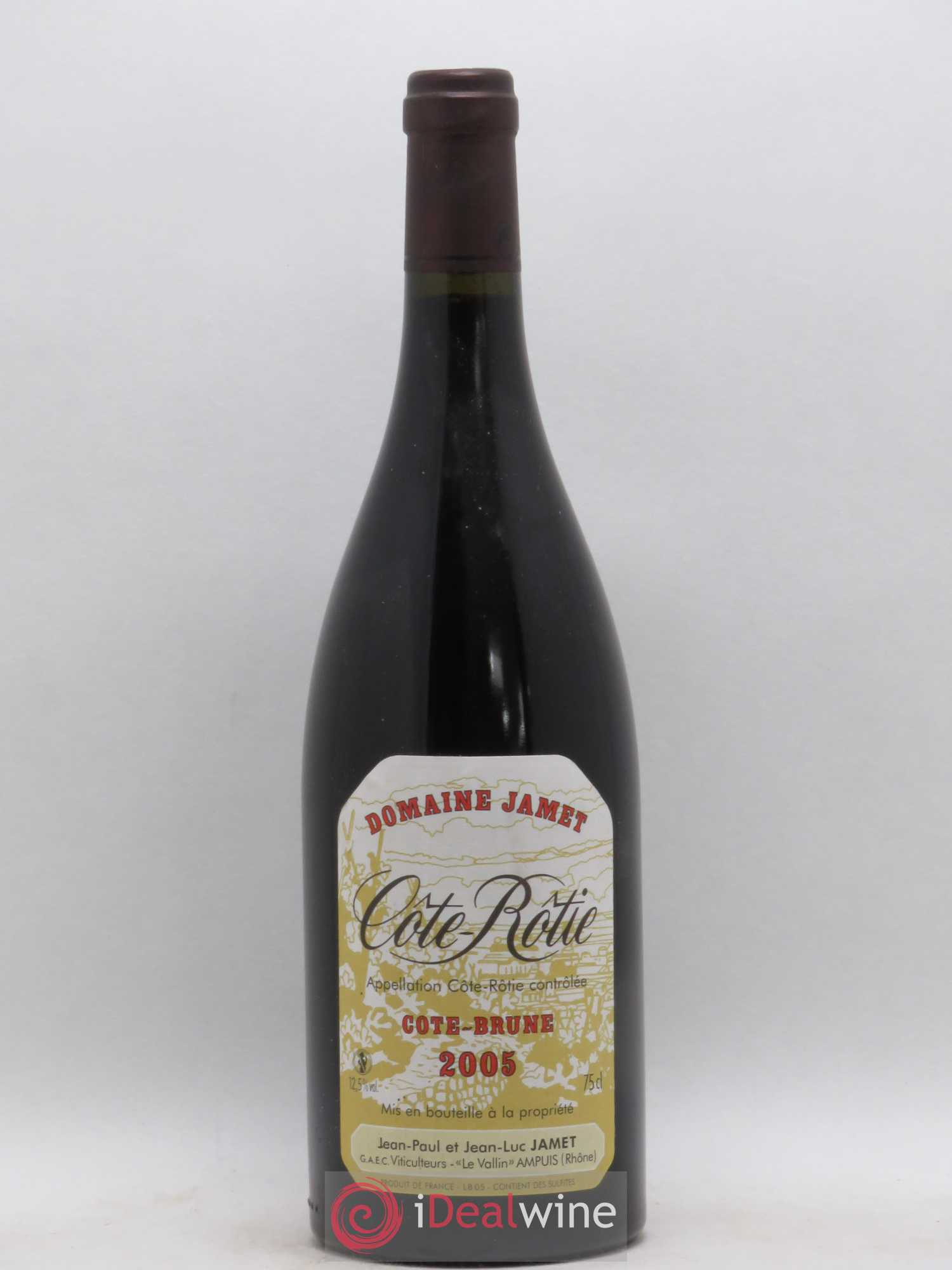 Côte-Rôtie Côte Brune Jamet (Domaine) 2005 - Lot de 1 bouteille - 0