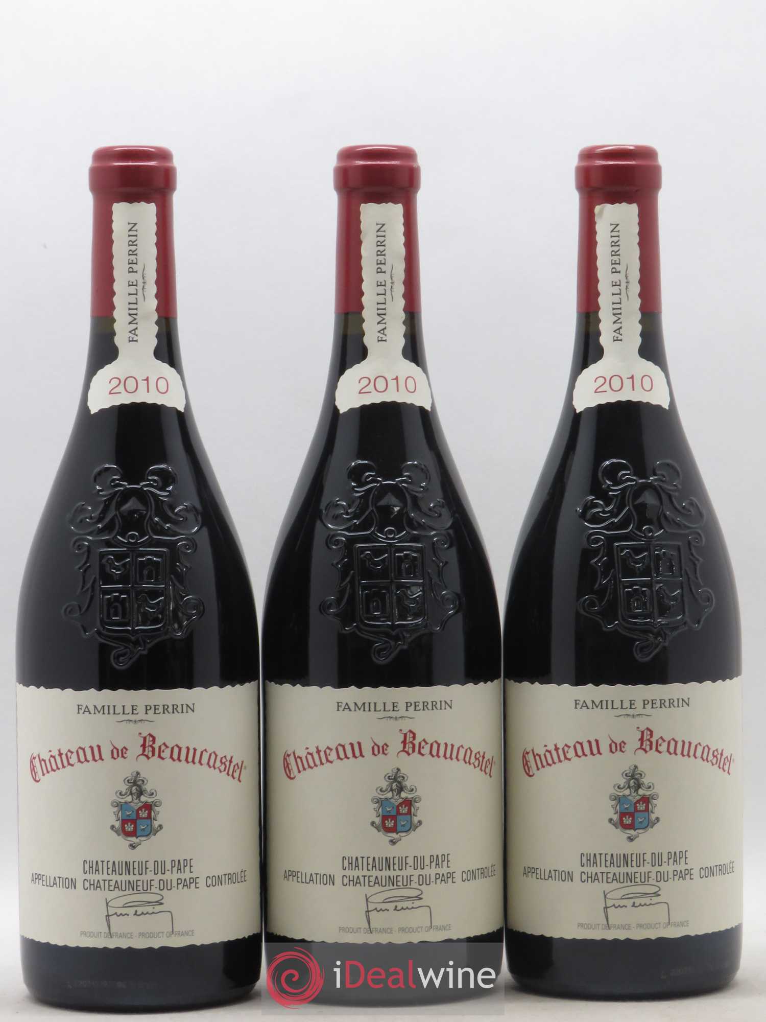 Châteauneuf-du-Pape Château de Beaucastel Famille Perrin 2010 - Lot de 6 bouteilles - 2