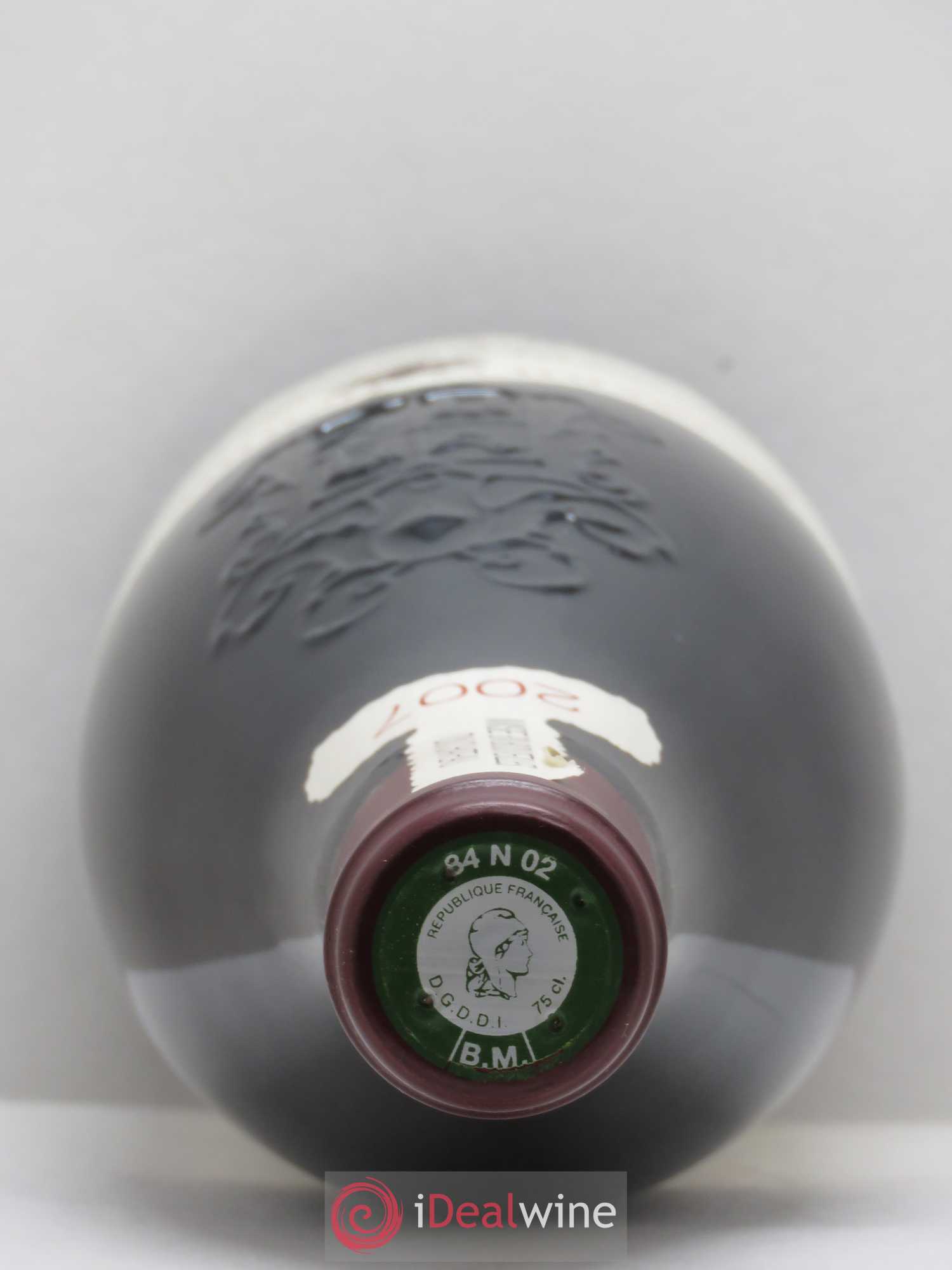 Châteauneuf-du-Pape Château de Beaucastel Hommage à Jacques Perrin Famille Perrin 2007 - Lot de 1 bouteille - 2