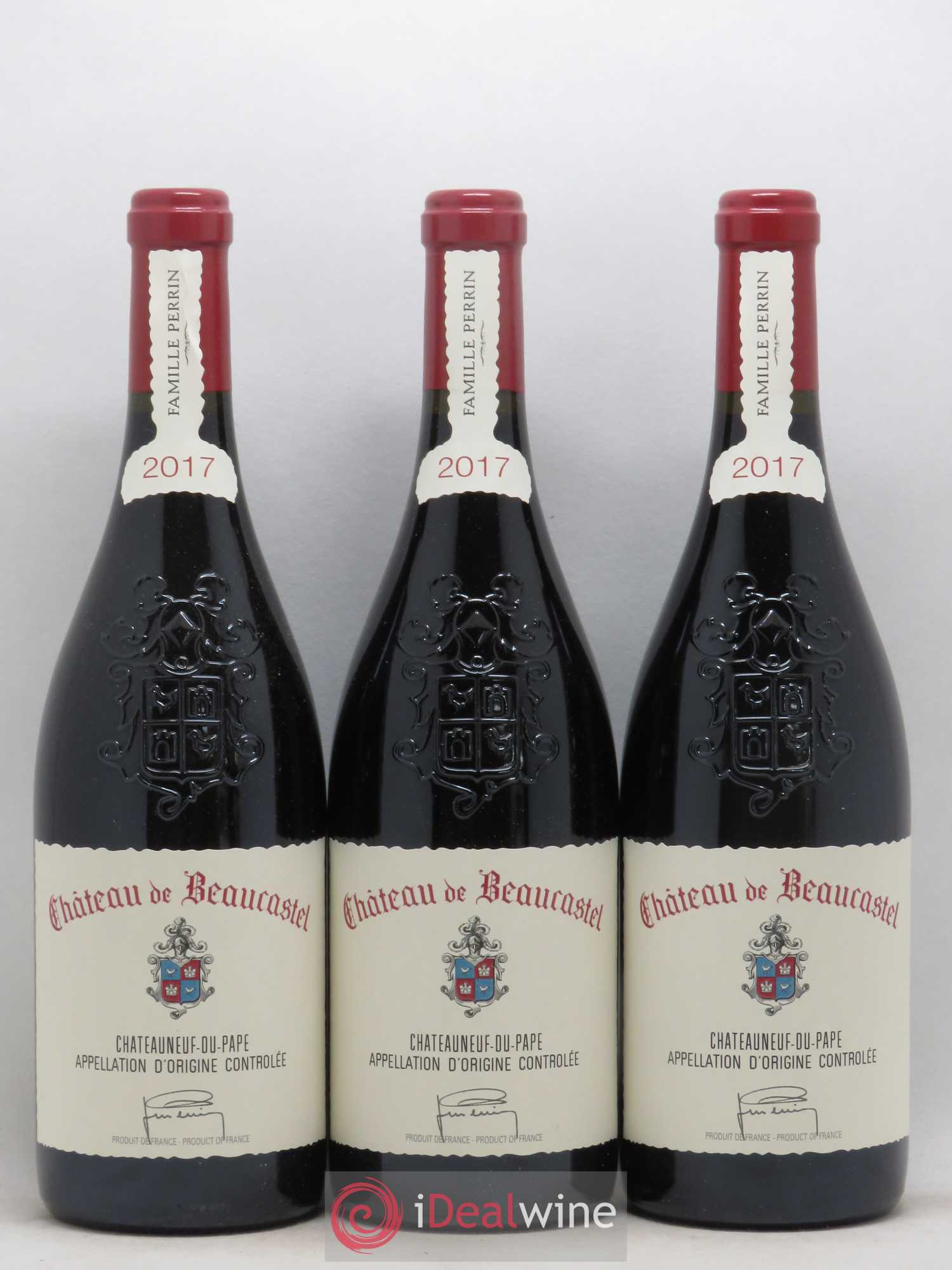 Châteauneuf-du-Pape Château de Beaucastel Famille Perrin 2017 - Lot de 6 bouteilles - 2