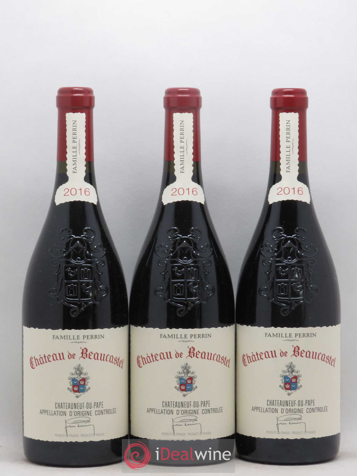 Châteauneuf-du-Pape Château de Beaucastel Famille Perrin 2016 - Lot de 6 bouteilles - 1