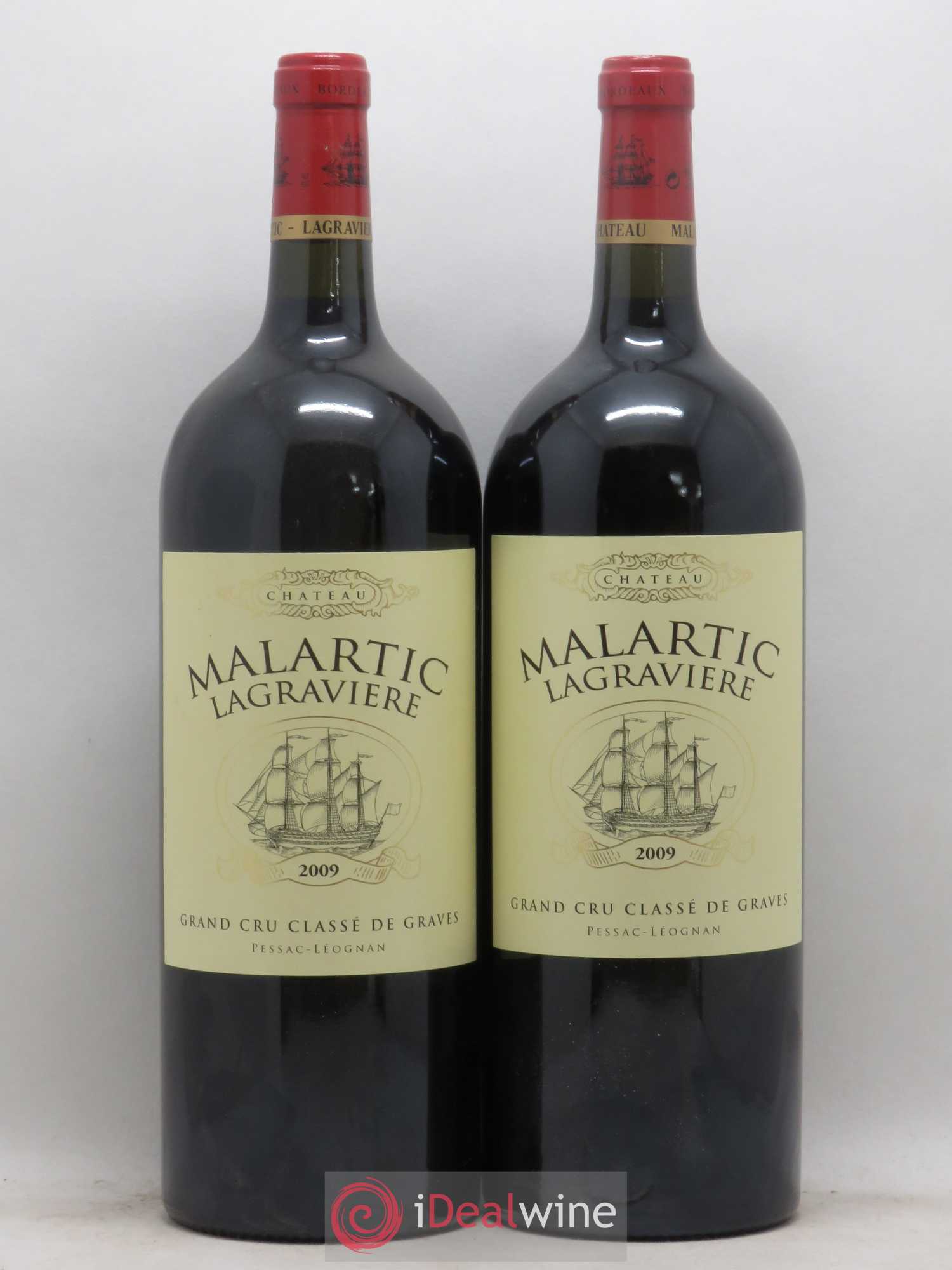Château Malartic-Lagravière Cru Classé de Graves 2009 - Lot de 2 magnums - 0