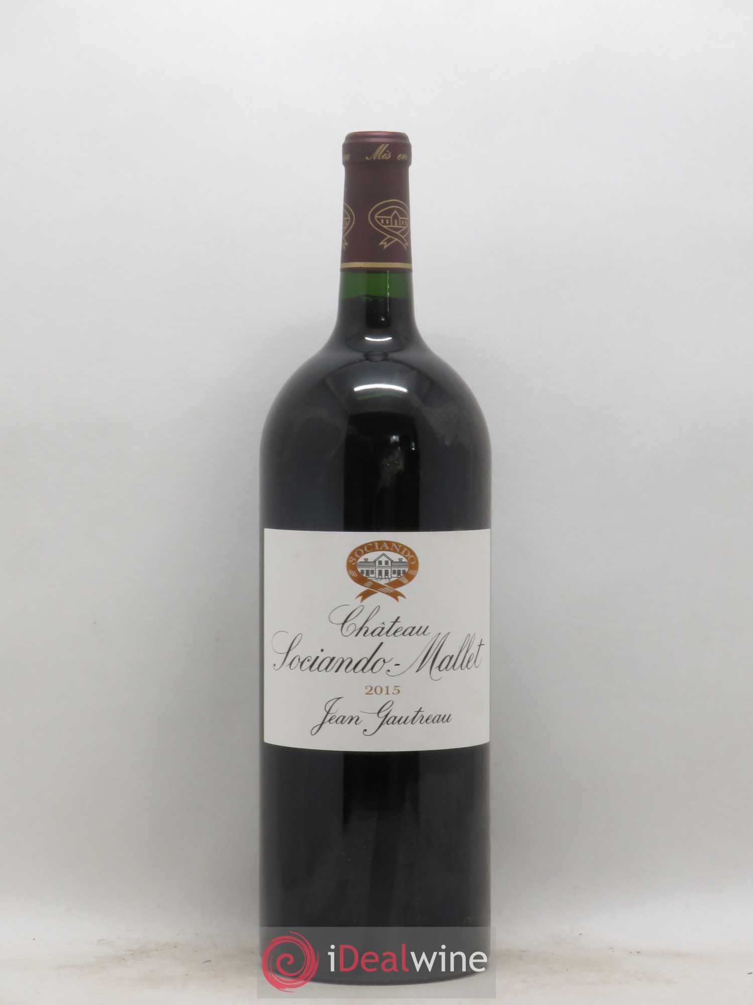 Château Sociando Mallet 2015 - Lot de 1 magnum - 0