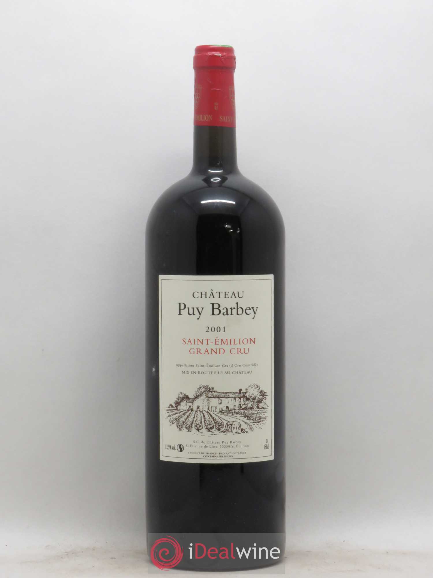Saint-Émilion Grand Cru Puy Barbet 2001 - Posten von 1 Magnum - 0