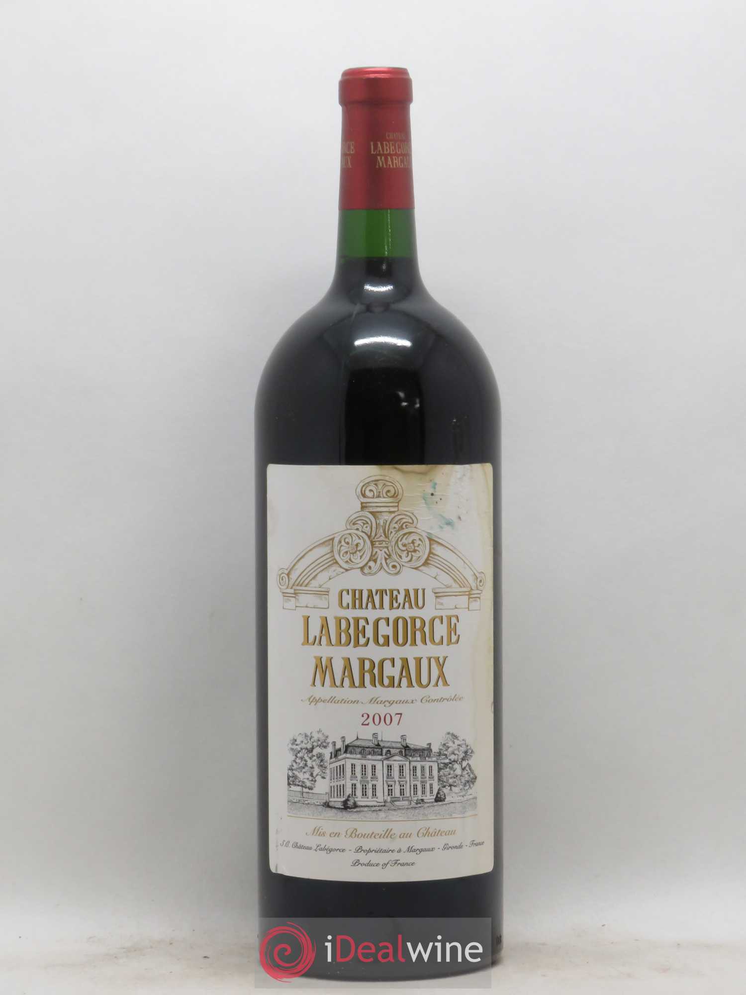 Château Labegorce Cru Bourgeois 2007 - Lot de 1 magnum - 0