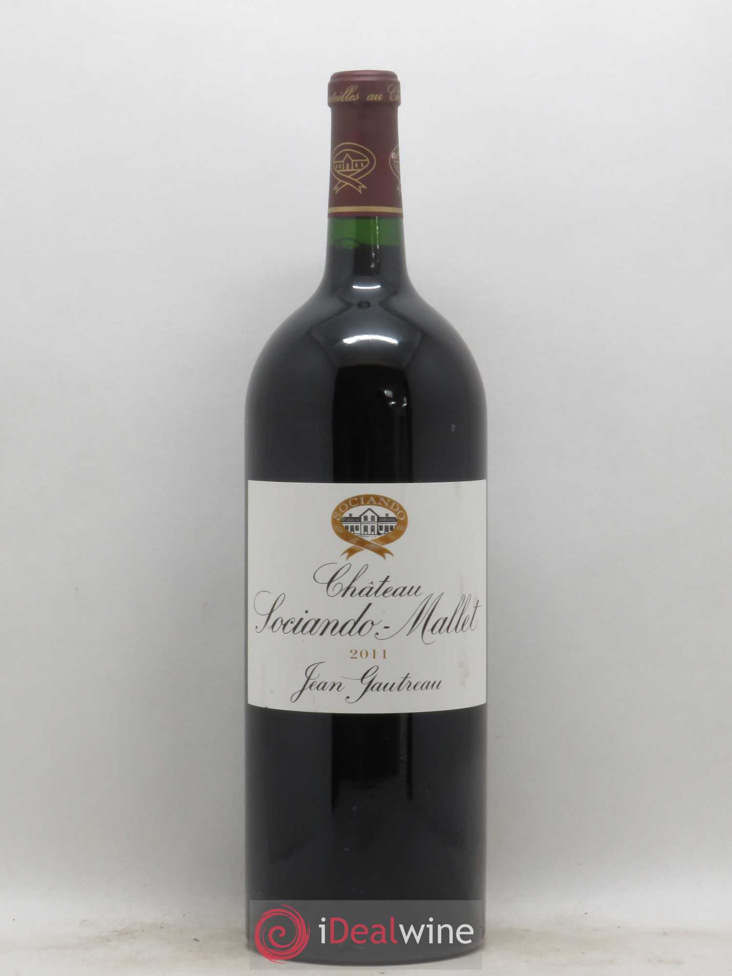 Château Sociando Mallet 2011 - Lot de 1 magnum - 0