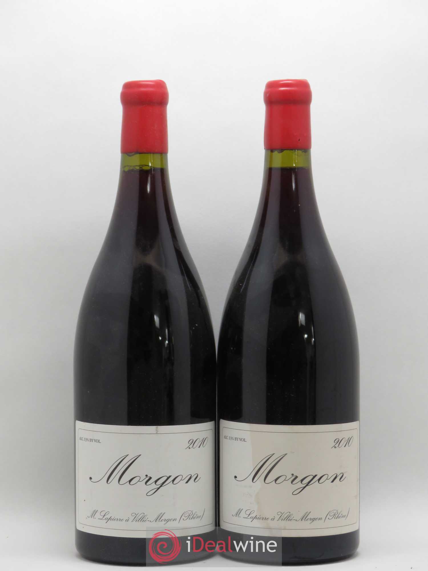 Morgon Marcel Lapierre (Domaine) 2010 - Lot de 2 magnums - 0