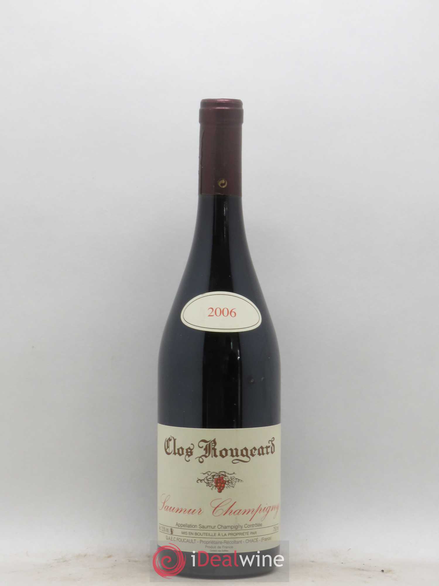 Saumur-Champigny Clos Rougeard 2006 - Lot de 1 bouteille - 0