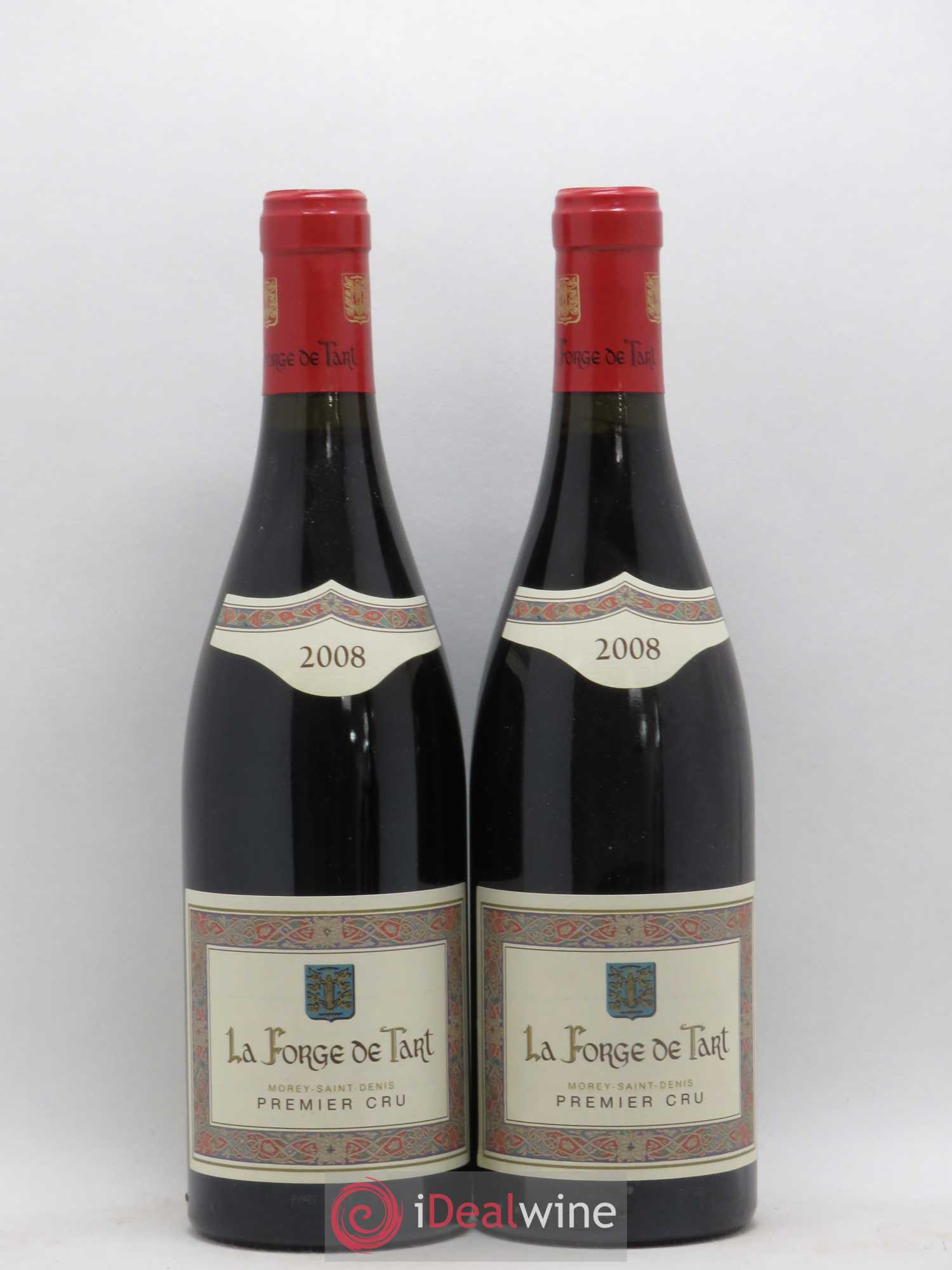 Morey-Saint-Denis 1er Cru La Forge de Tart Clos de Tart 2008 - Lot de 2 bouteilles - 0