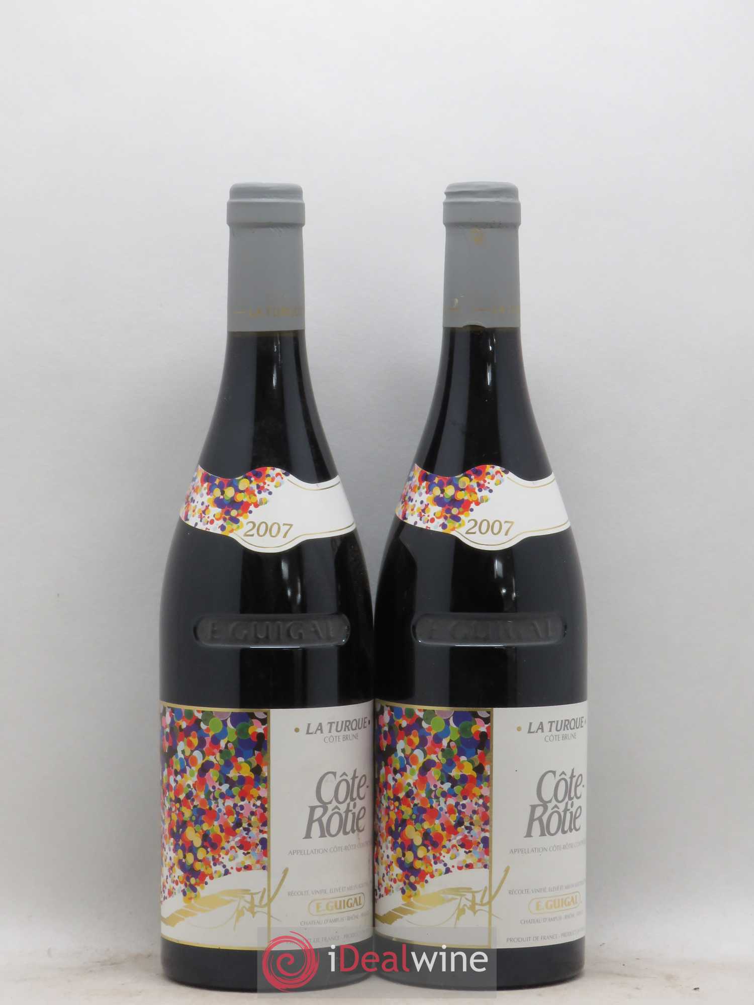 Côte-Rôtie La Turque Guigal 2007 - Lot de 2 bouteilles - 0