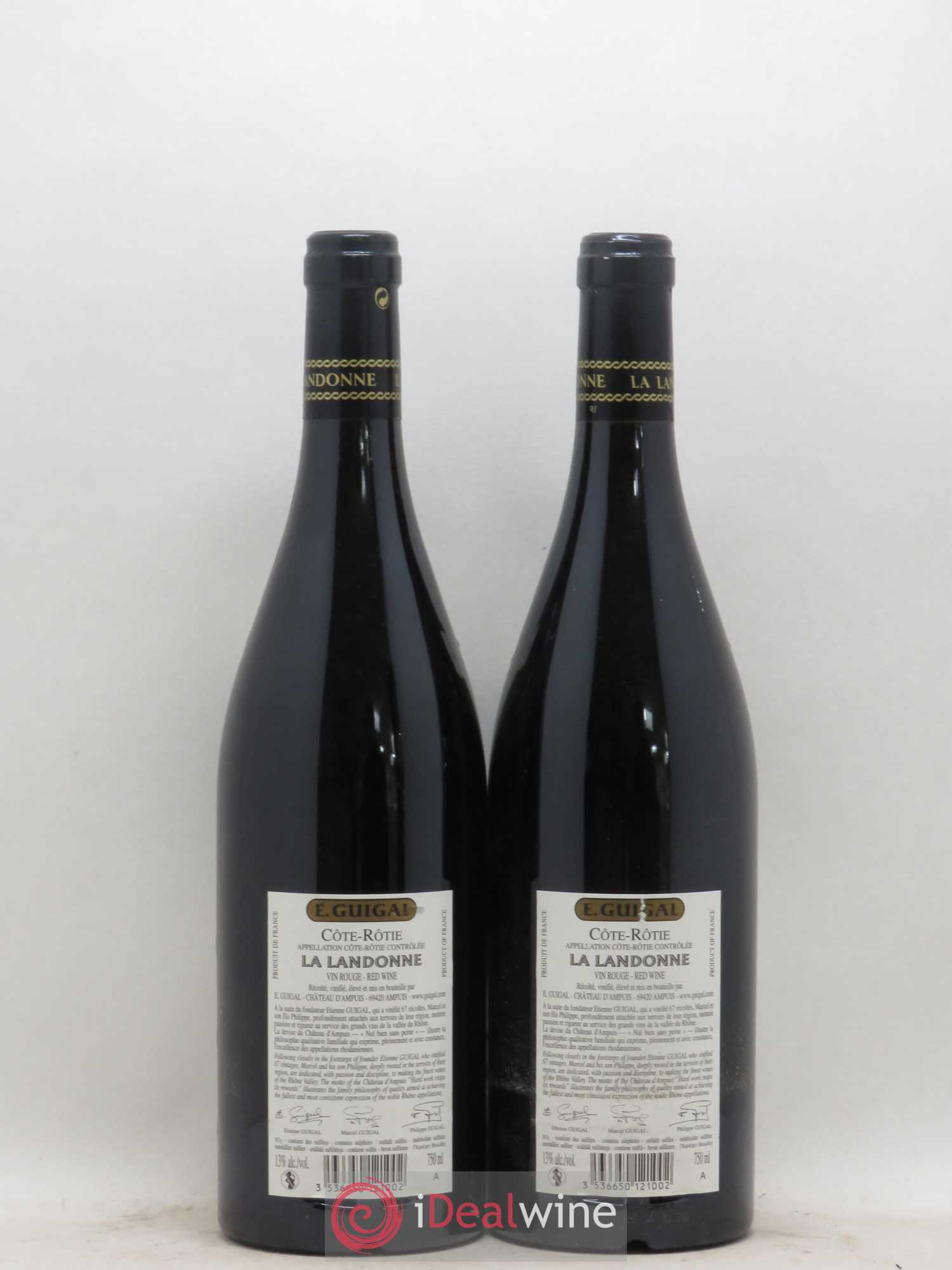 Côte-Rôtie La Landonne Guigal 2007 - Lot de 2 bouteilles - 1