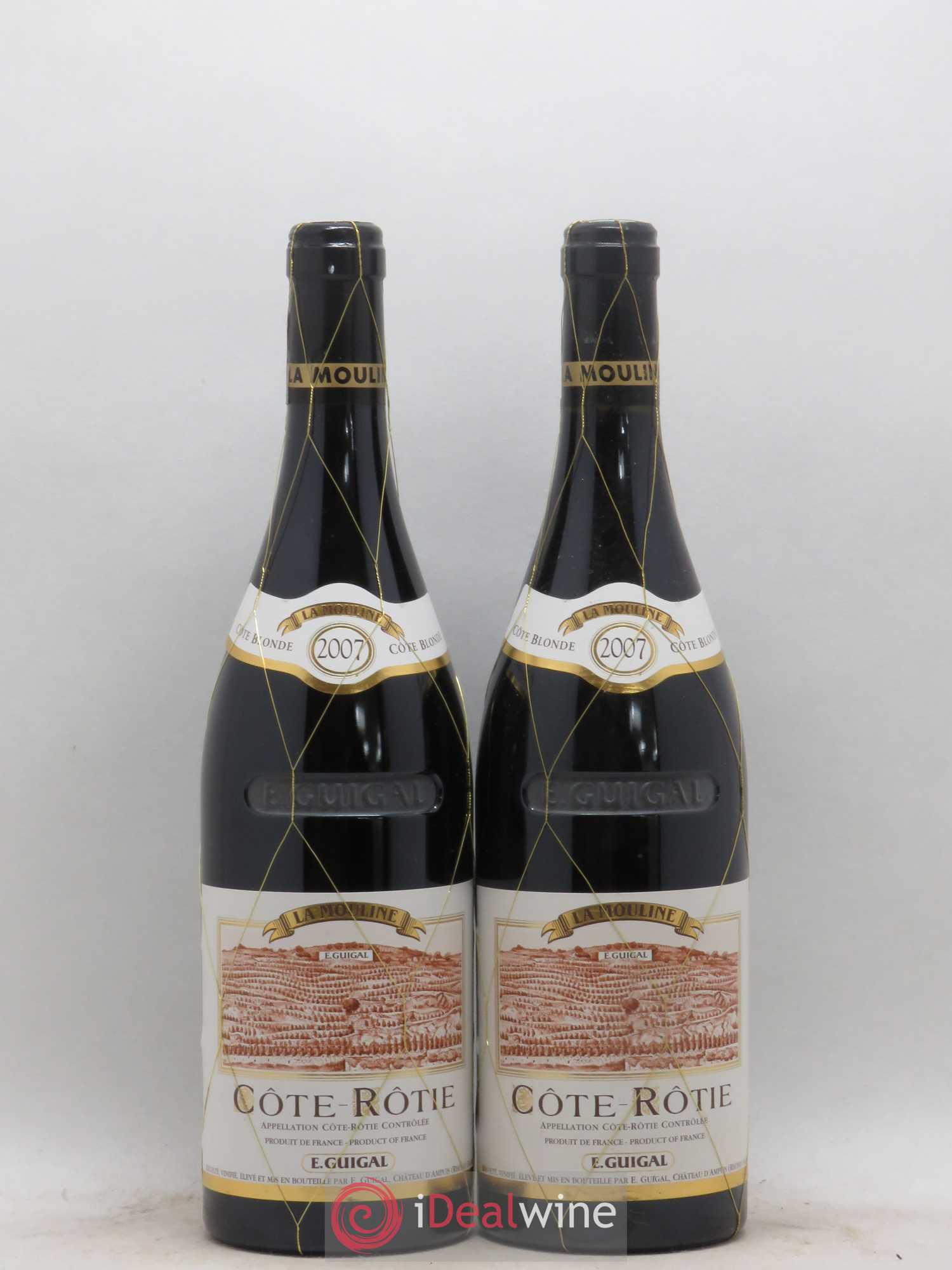 Côte-Rôtie La Mouline Guigal 2007 - Lot de 2 bouteilles - 0