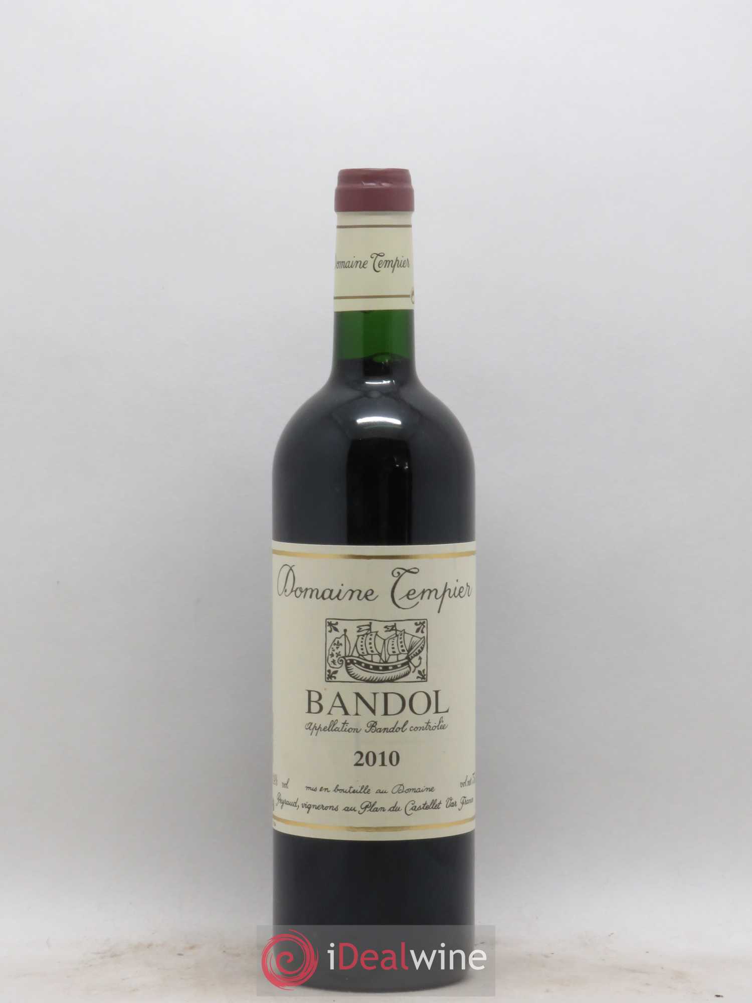 Bandol Domaine Tempier Famille Peyraud 2010 - Lot de 1 bouteille - 0