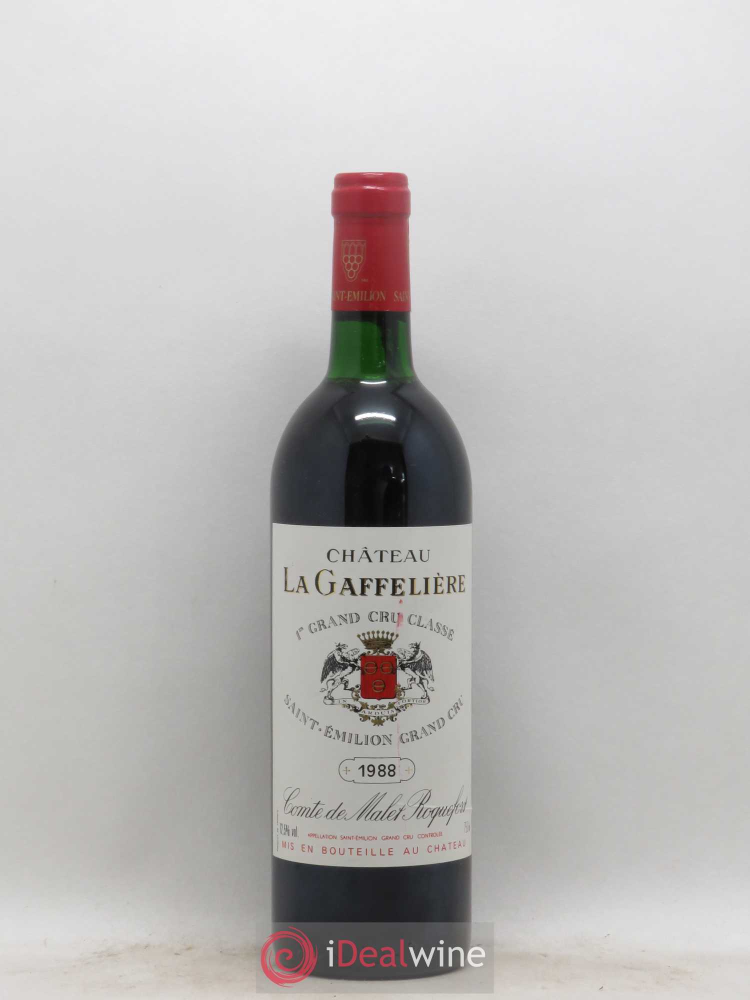 Château la Gaffelière 1er Grand Cru Classé B 1988 - Lot de 1 bouteille - 0