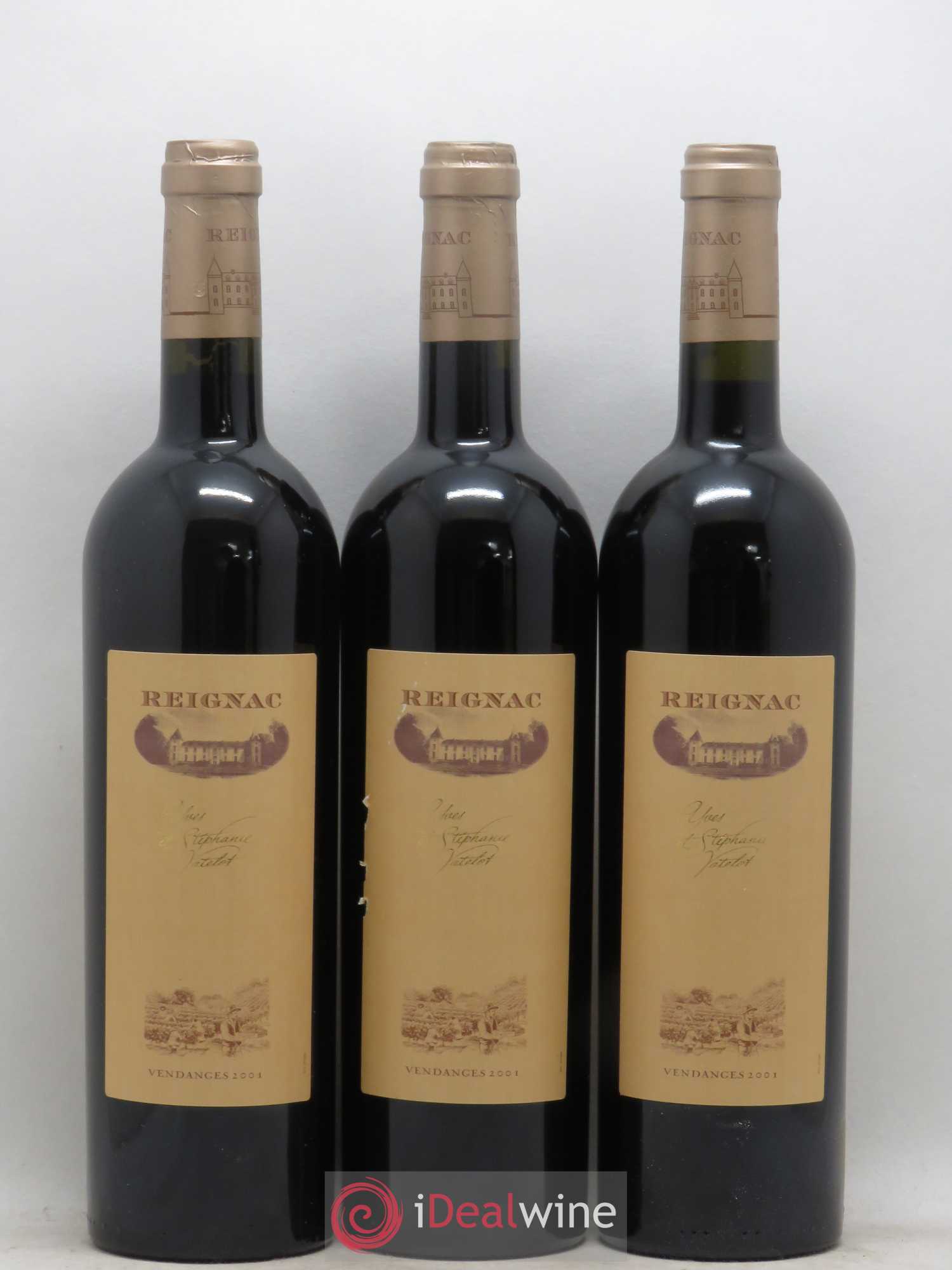 Grand vin de Reignac 2001 - Lot de 6 bouteilles - 2