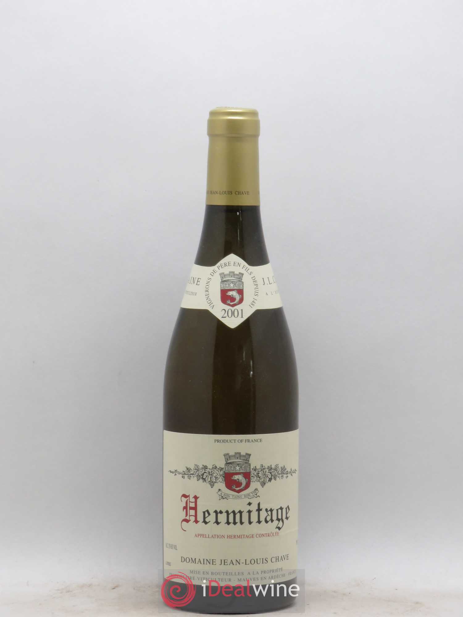 Hermitage Jean-Louis Chave 2001 - Lot de 1 bouteille - 0