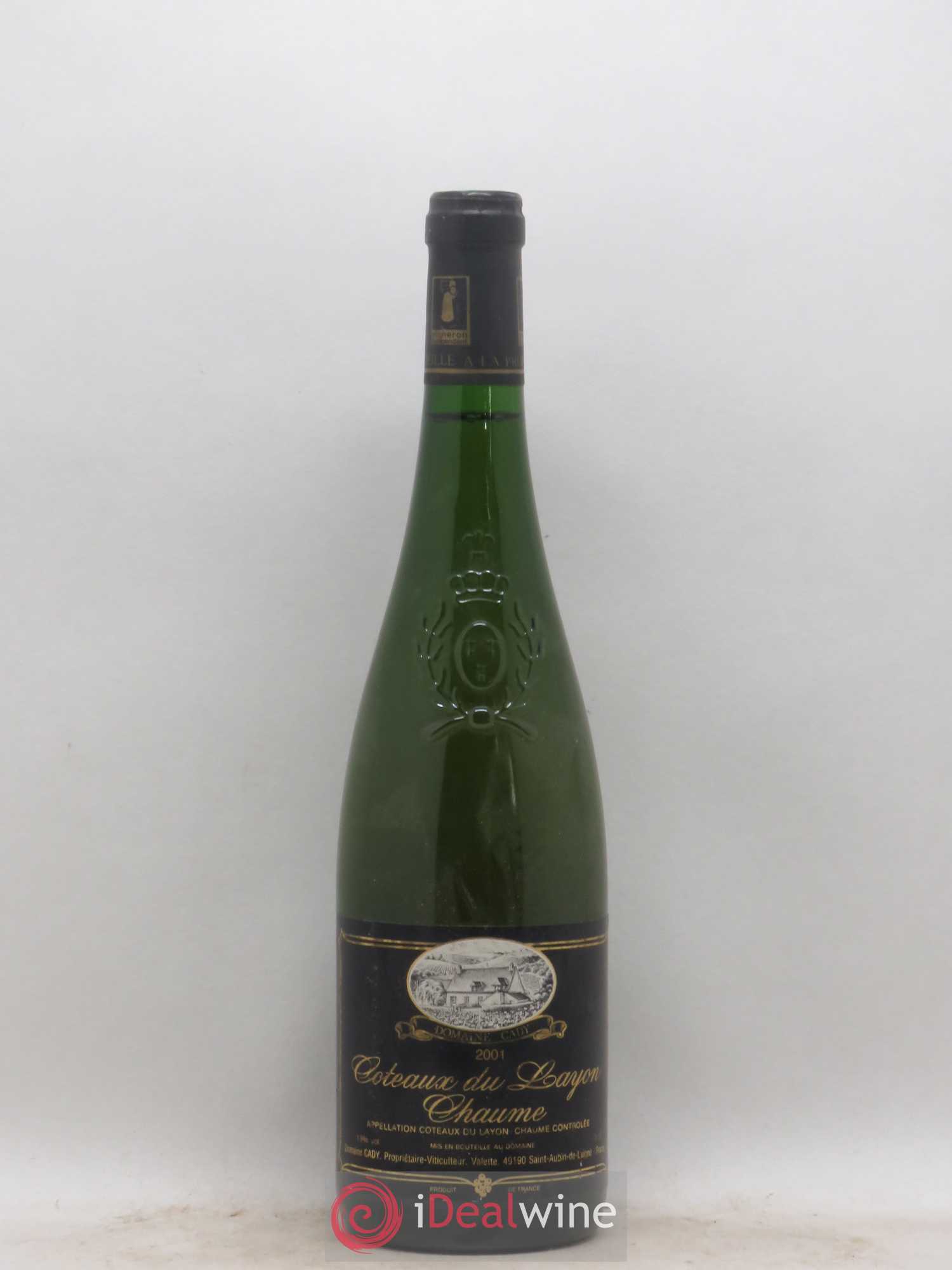 Coteaux du Layon Chaume Domaine Cady 2001 - Posten von 1 Flasche - 0