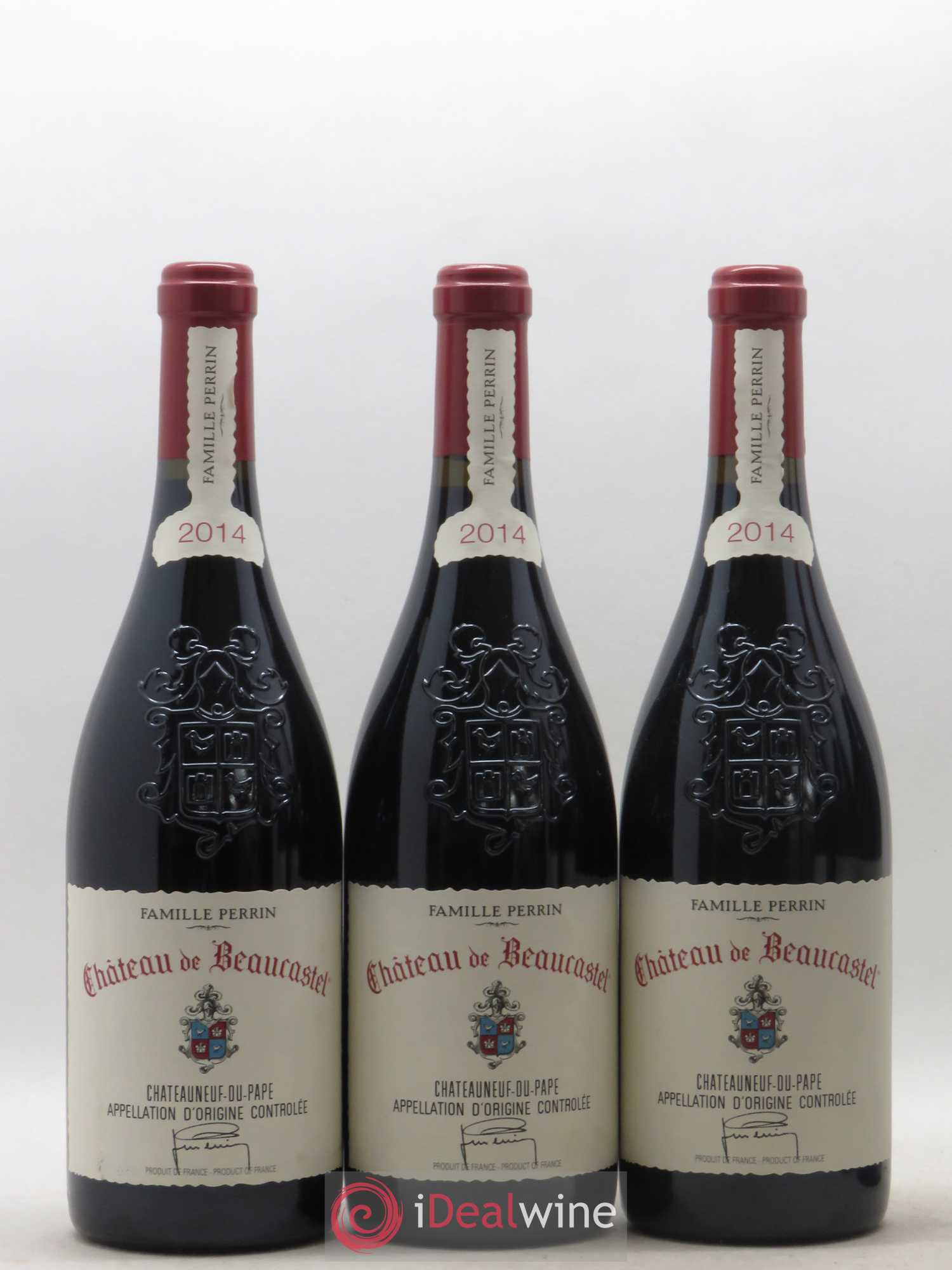 Châteauneuf-du-Pape Château de Beaucastel Famille Perrin 2014 - Lot de 6 bouteilles - 2
