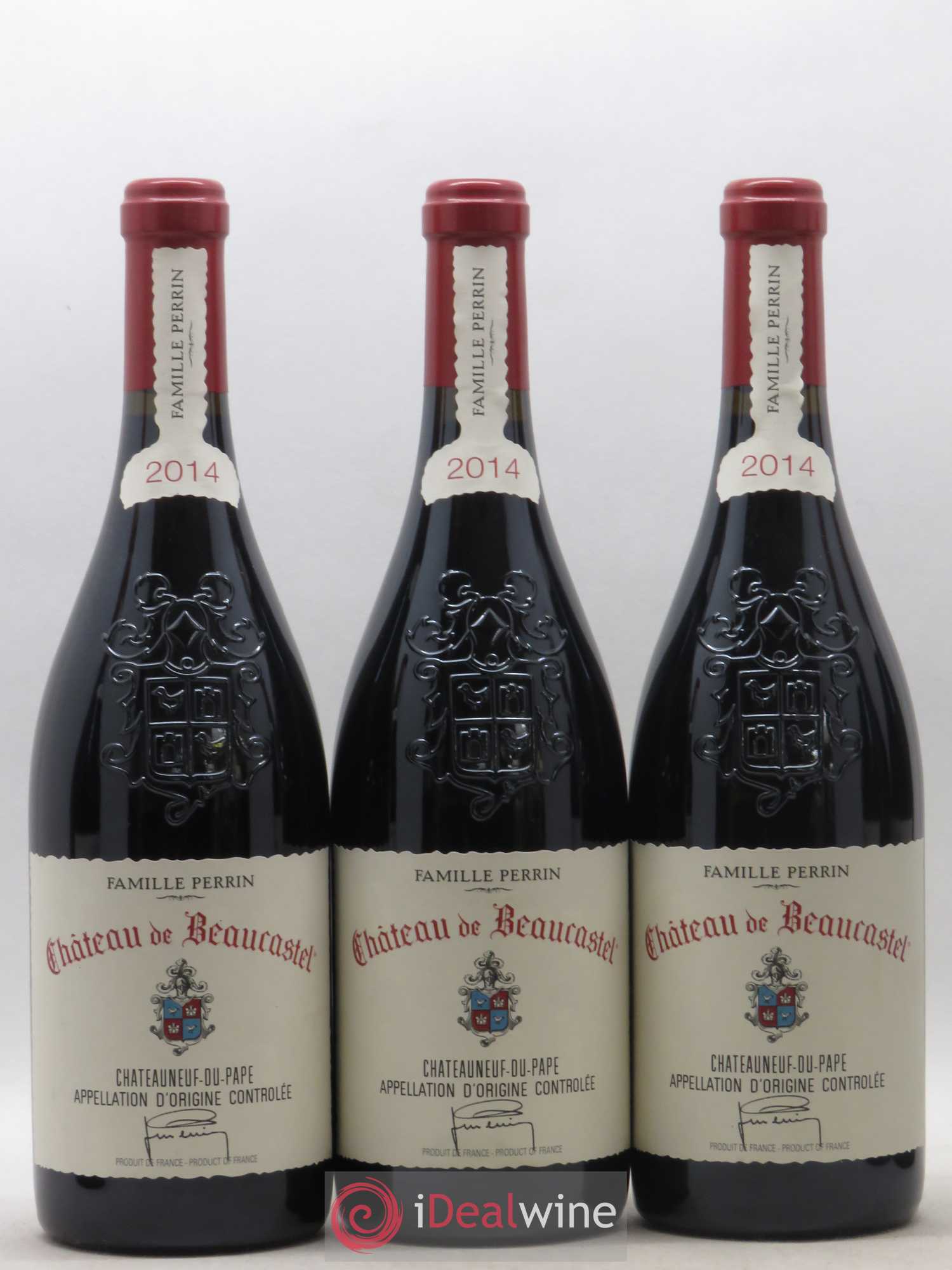 Châteauneuf-du-Pape Château de Beaucastel Famille Perrin 2014 - Lot de 6 bouteilles - 1
