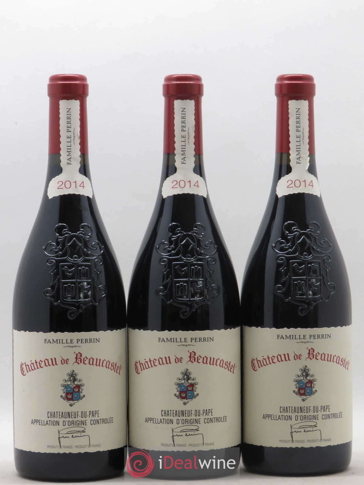 Châteauneuf-du-Pape Château de Beaucastel Famille Perrin 2014 - Lot de 6 bouteilles - 2