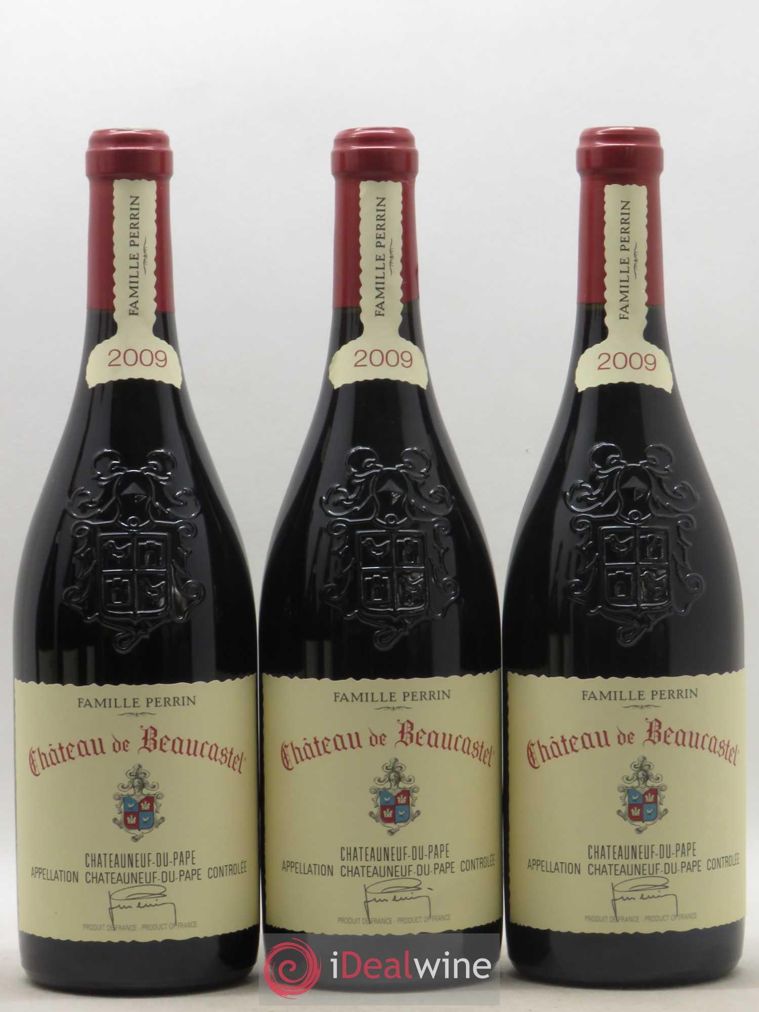 Châteauneuf-du-Pape Château de Beaucastel Famille Perrin 2009 - Lot de 6 bouteilles - 1
