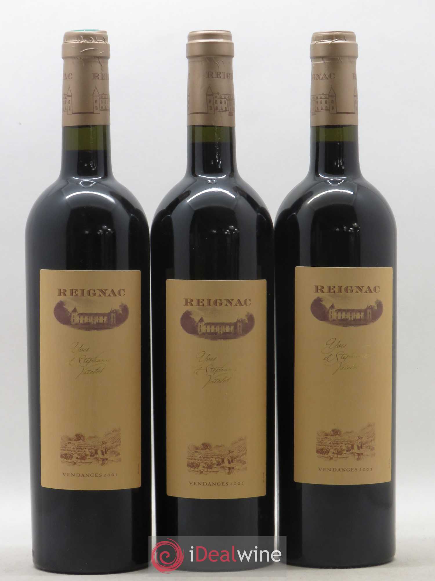 Grand vin de Reignac 2001 - Lot de 6 bouteilles - 2