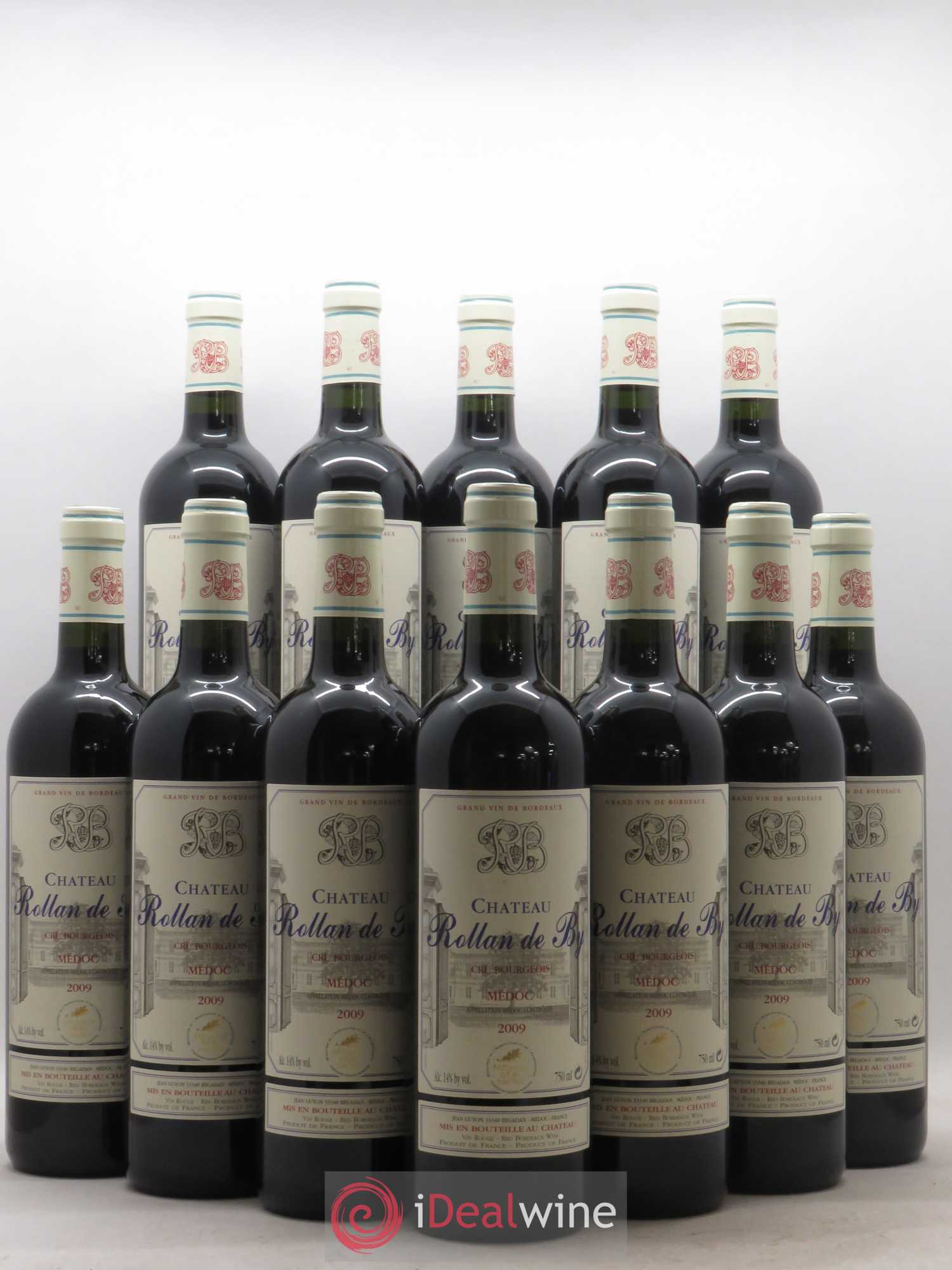 Château Rollan de By Cru Bourgeois 2009 - Lot de 12 bouteilles - 0