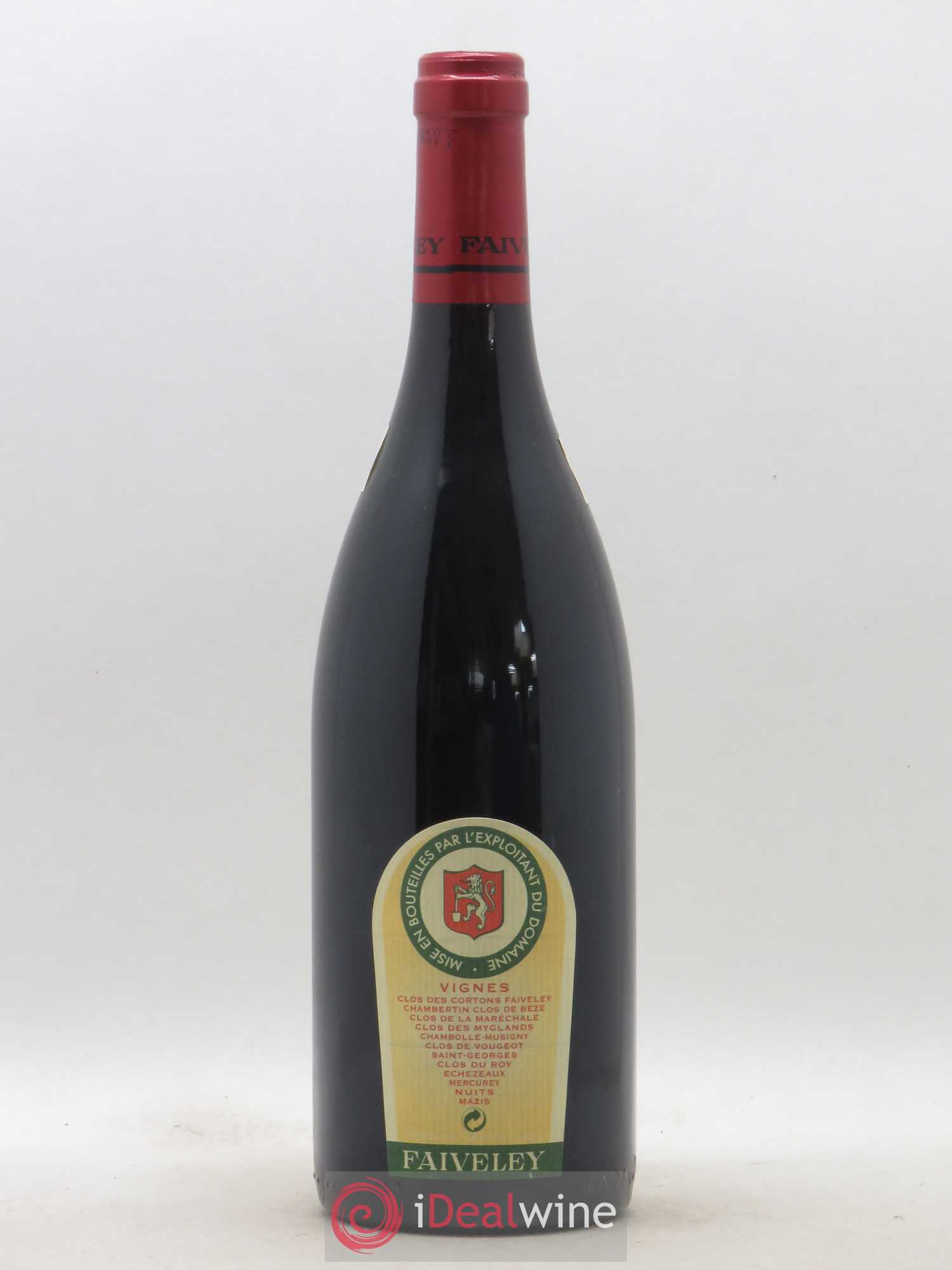 Chambertin Clos de Bèze Grand Cru Faiveley 2001 - Lot de 1 bouteille - 1