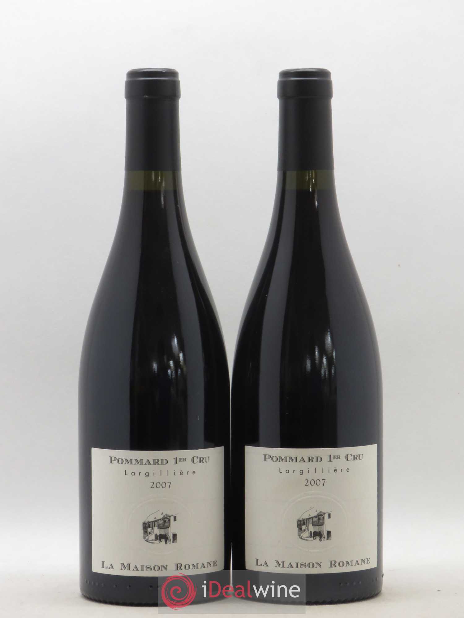 Pommard 1er Cru Largillière La Maison Romane 2007 - Posten von 2 Flaschen - 0
