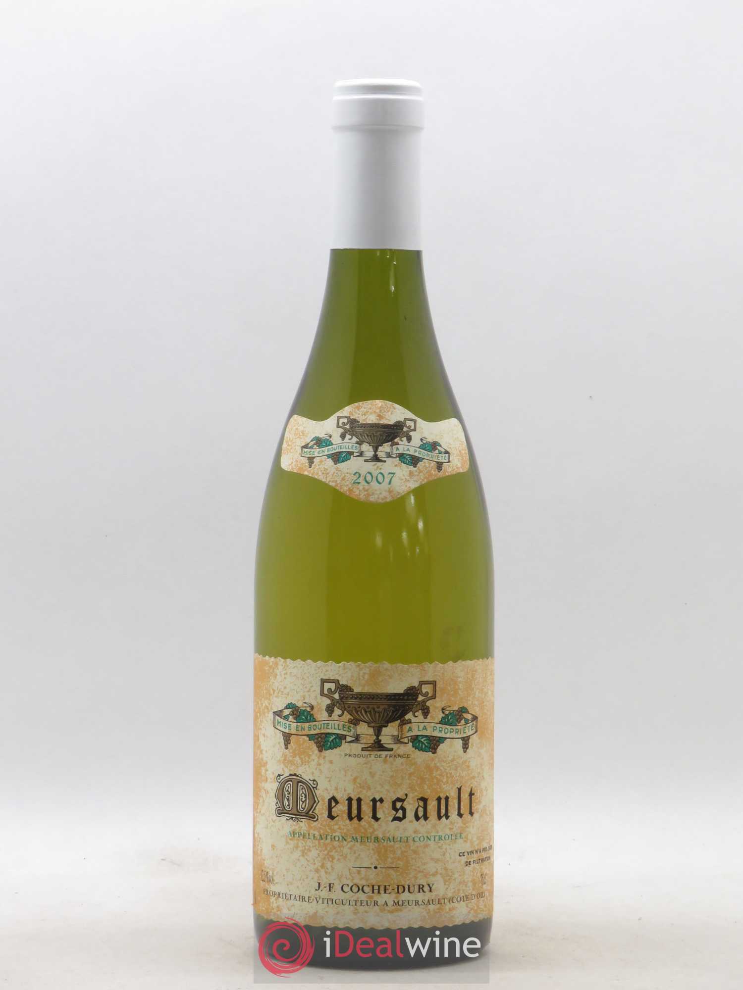 Meursault Coche Dury (Domaine) 2007 - Lot de 1 bouteille - 0