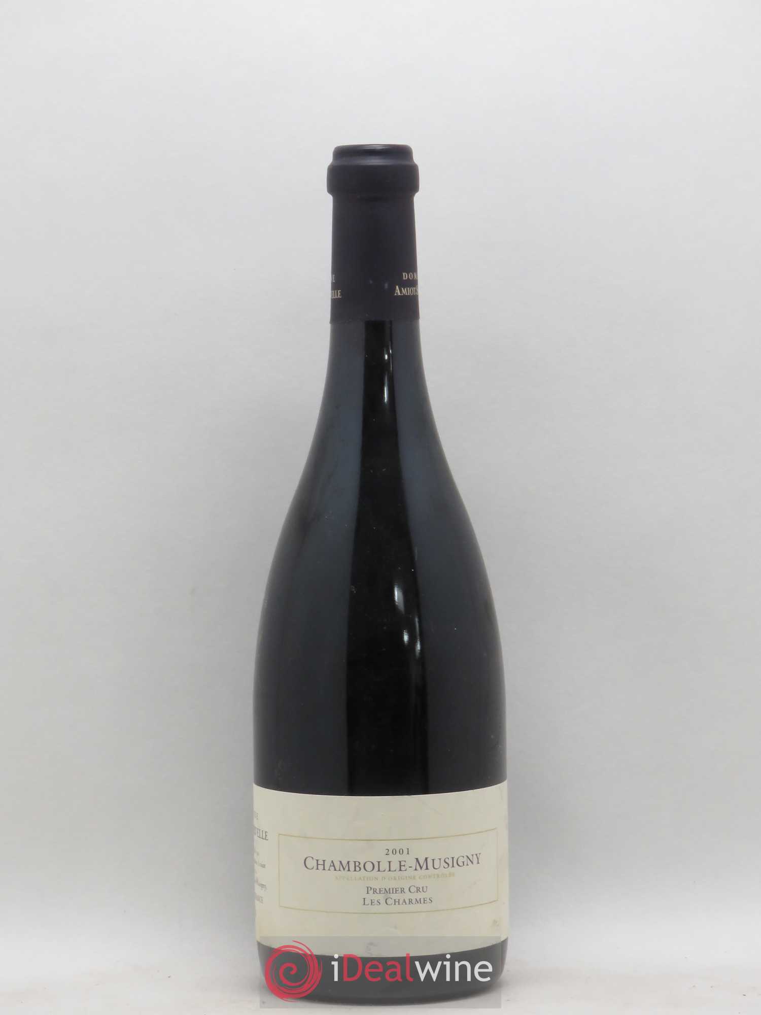 Chambolle-Musigny 1er Cru Les Charmes Amiot-Servelle 2001 - Lot de 1 bouteille - 0