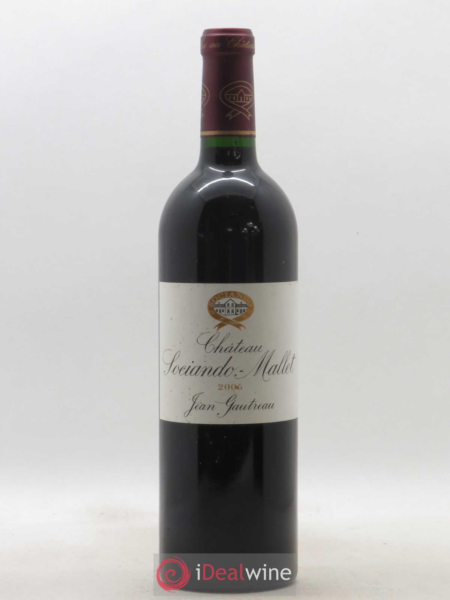Château Sociando Mallet 2005 - Lot de 1 bouteille - 0