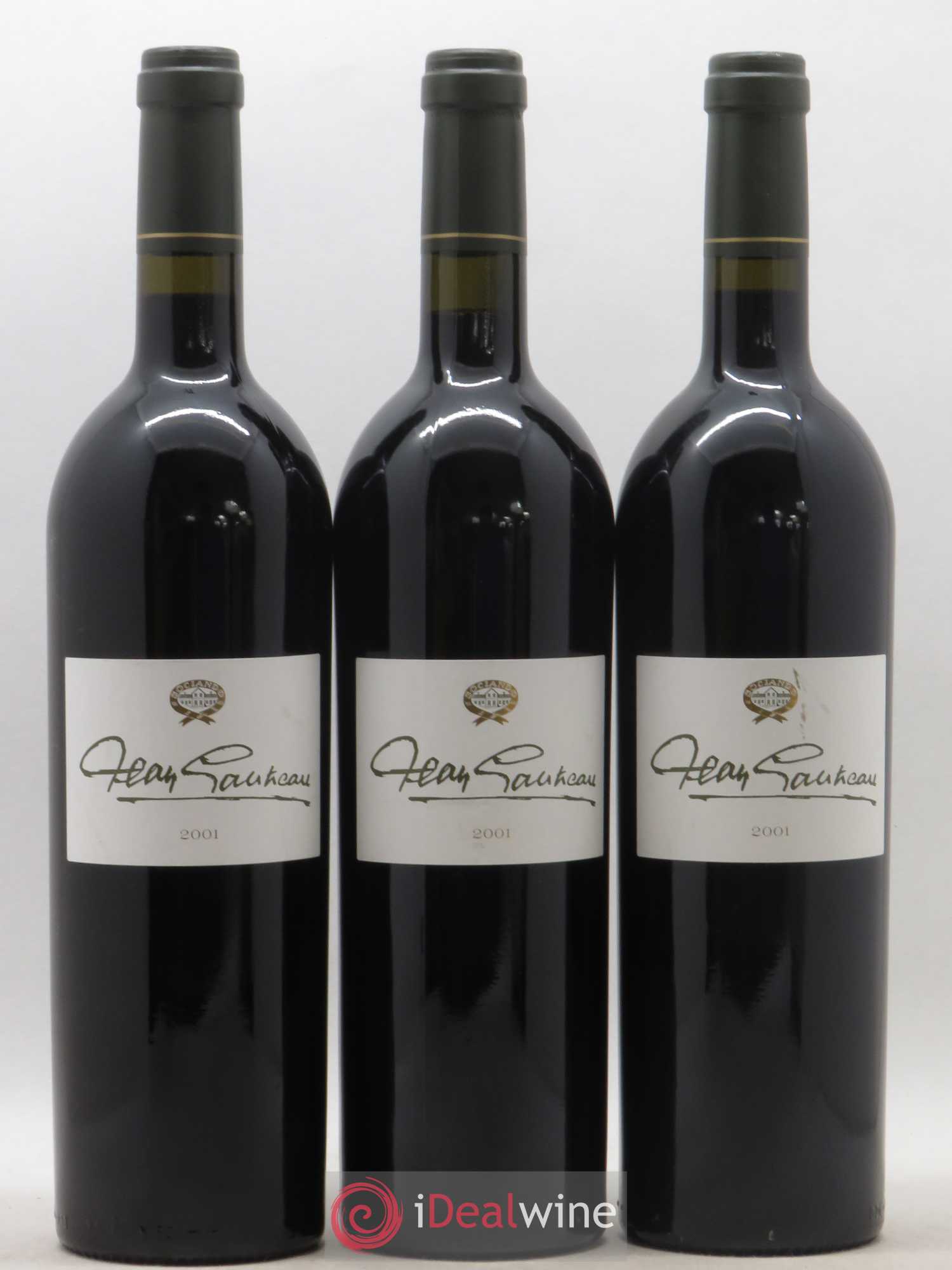 Château Sociando Mallet - Cuvée Jean Gautreau 2001 - Lot de 3 bouteilles - 0