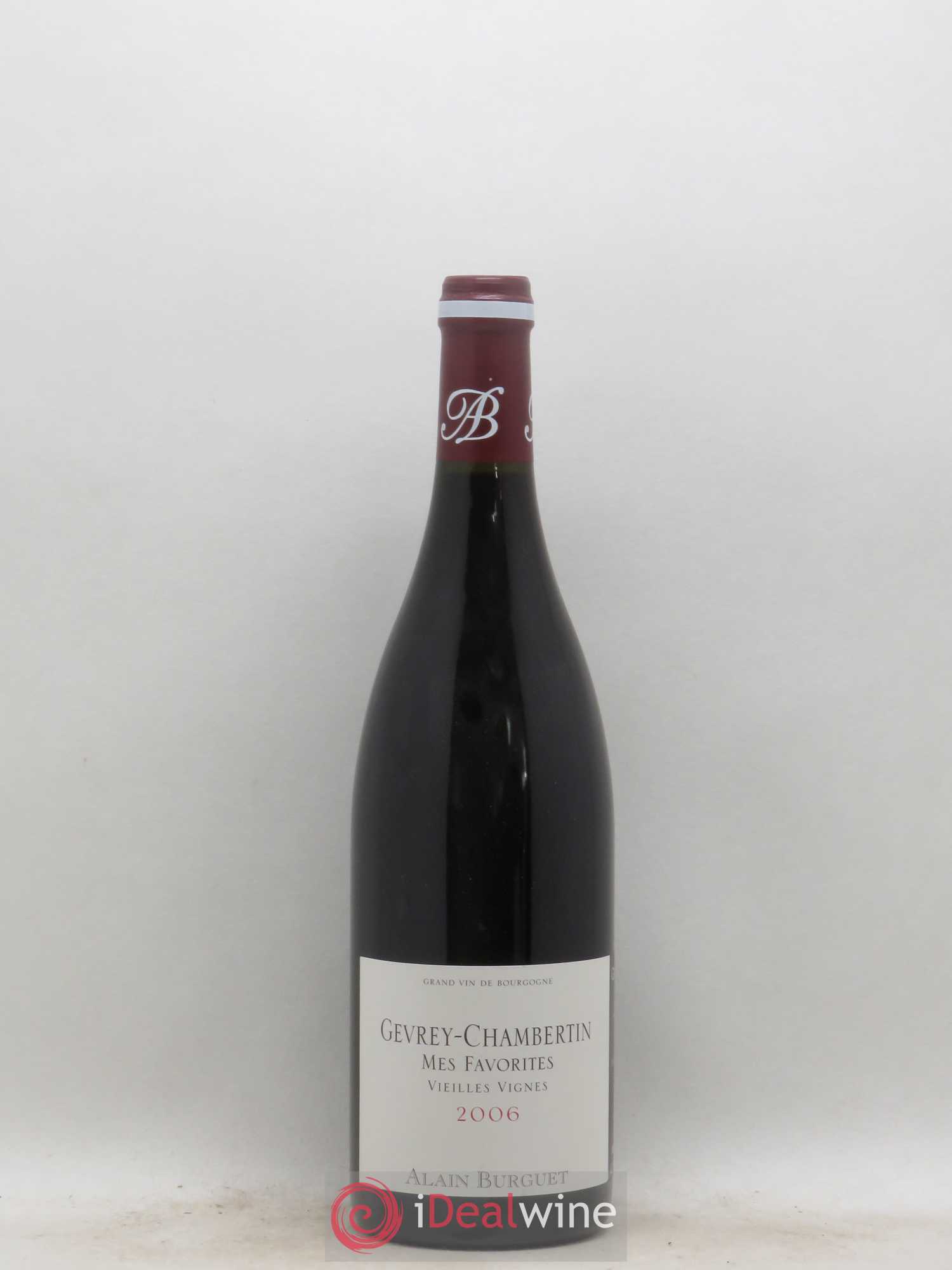 Gevrey-Chambertin Mes Favorites Vieilles Vignes Burguet 2006 - Posten von 1 Flasche - 0