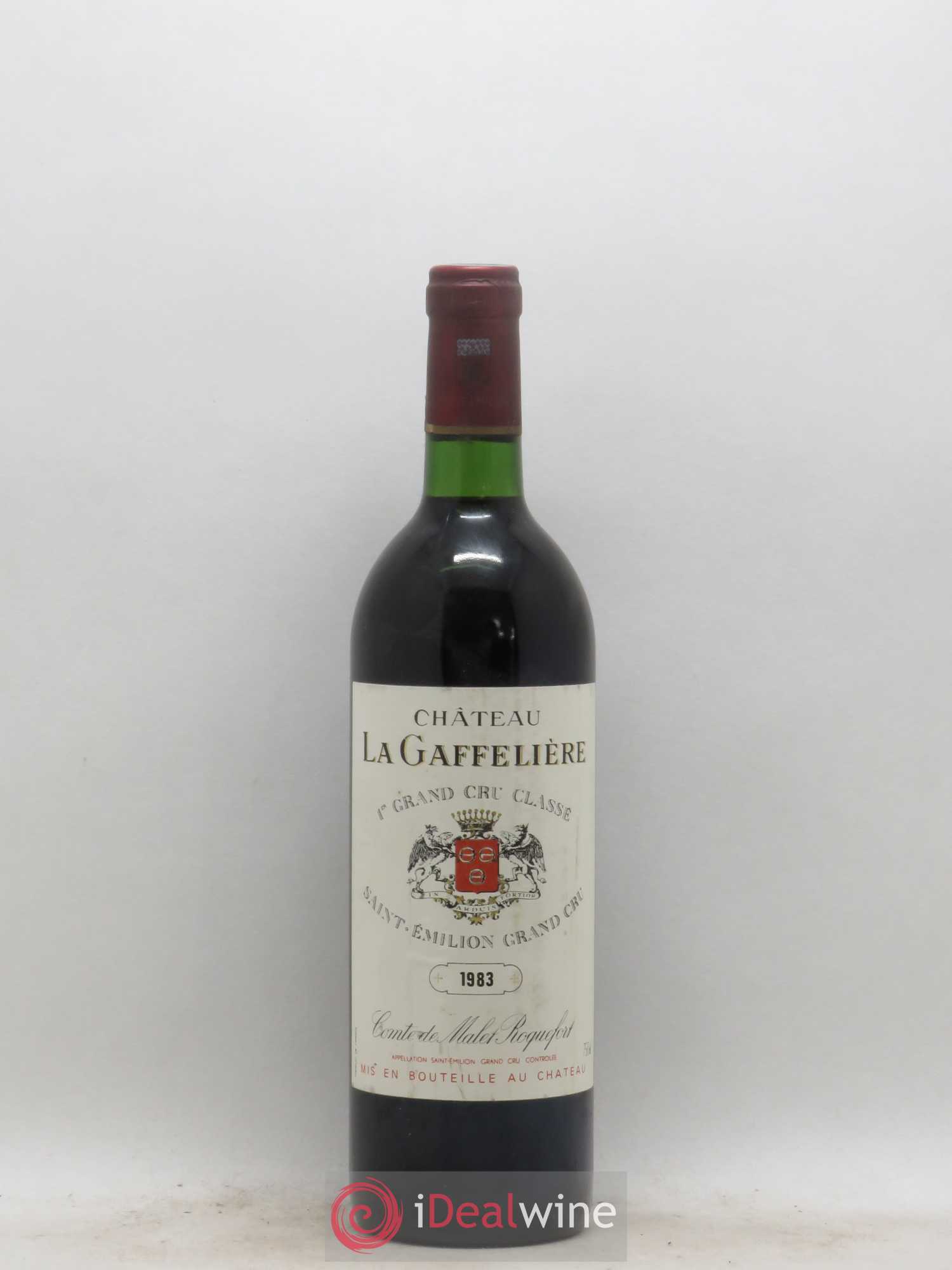 Château la Gaffelière 1er Grand Cru Classé B 1983 - Lot de 1 bouteille - 0